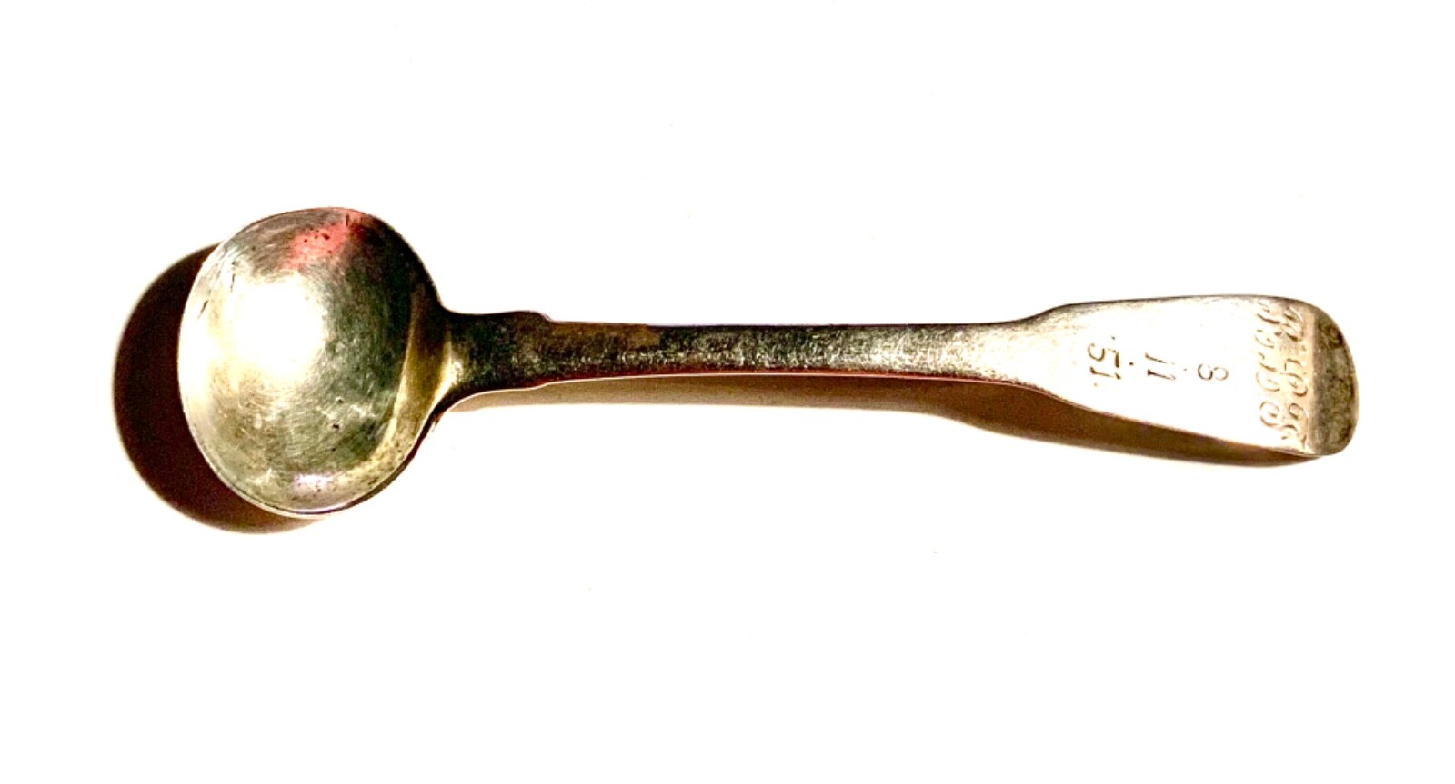 NICE – Antique Sterling Salt Spoon Dated 1827