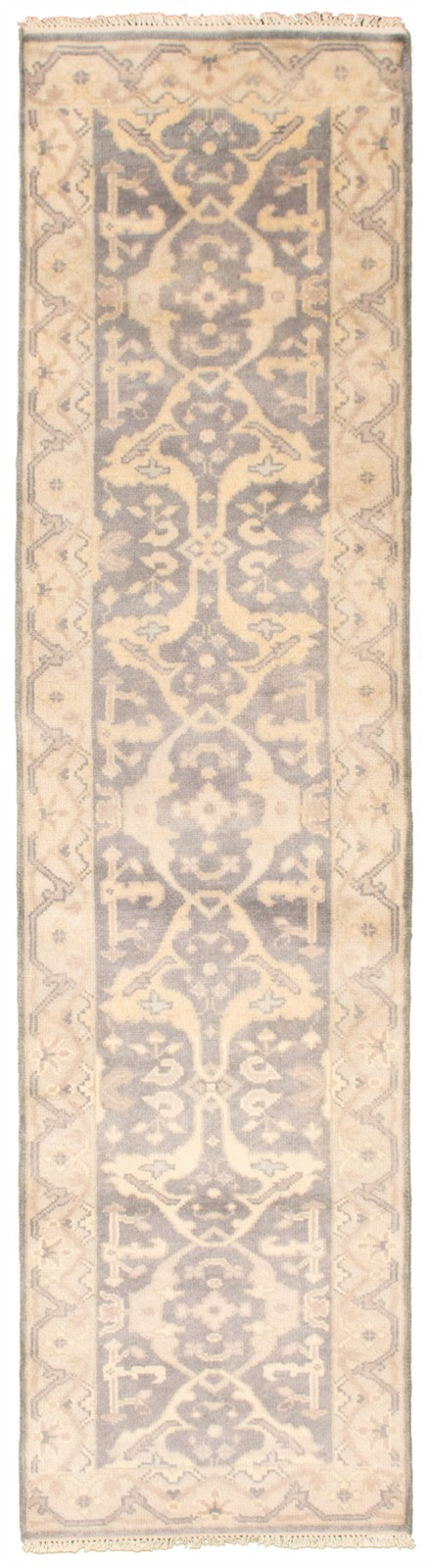 2’6″ x 9’11” Vintage Hand-knotted Runner Rug Traditional Oriental Wool Carpet