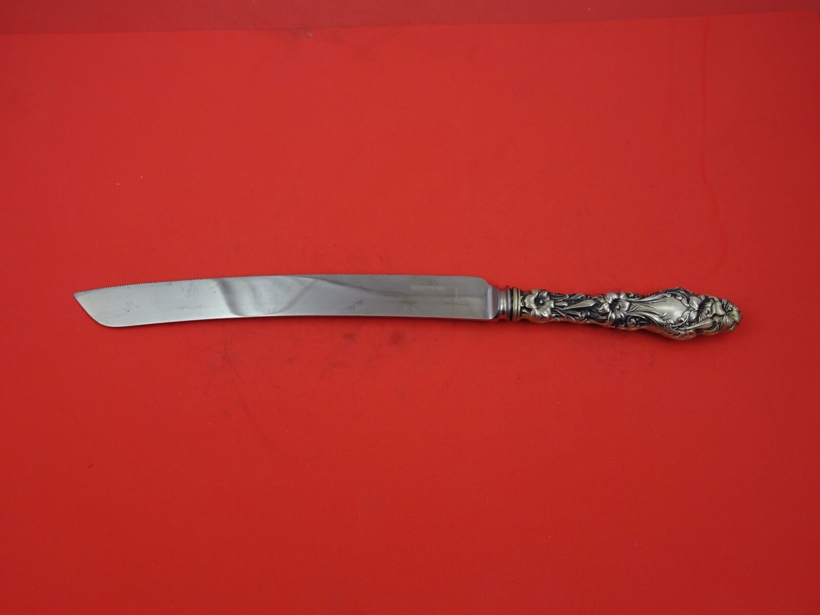 Lily by Whiting Sterling Silver Wedding Cake Knife HH WS original 12 1/2″
