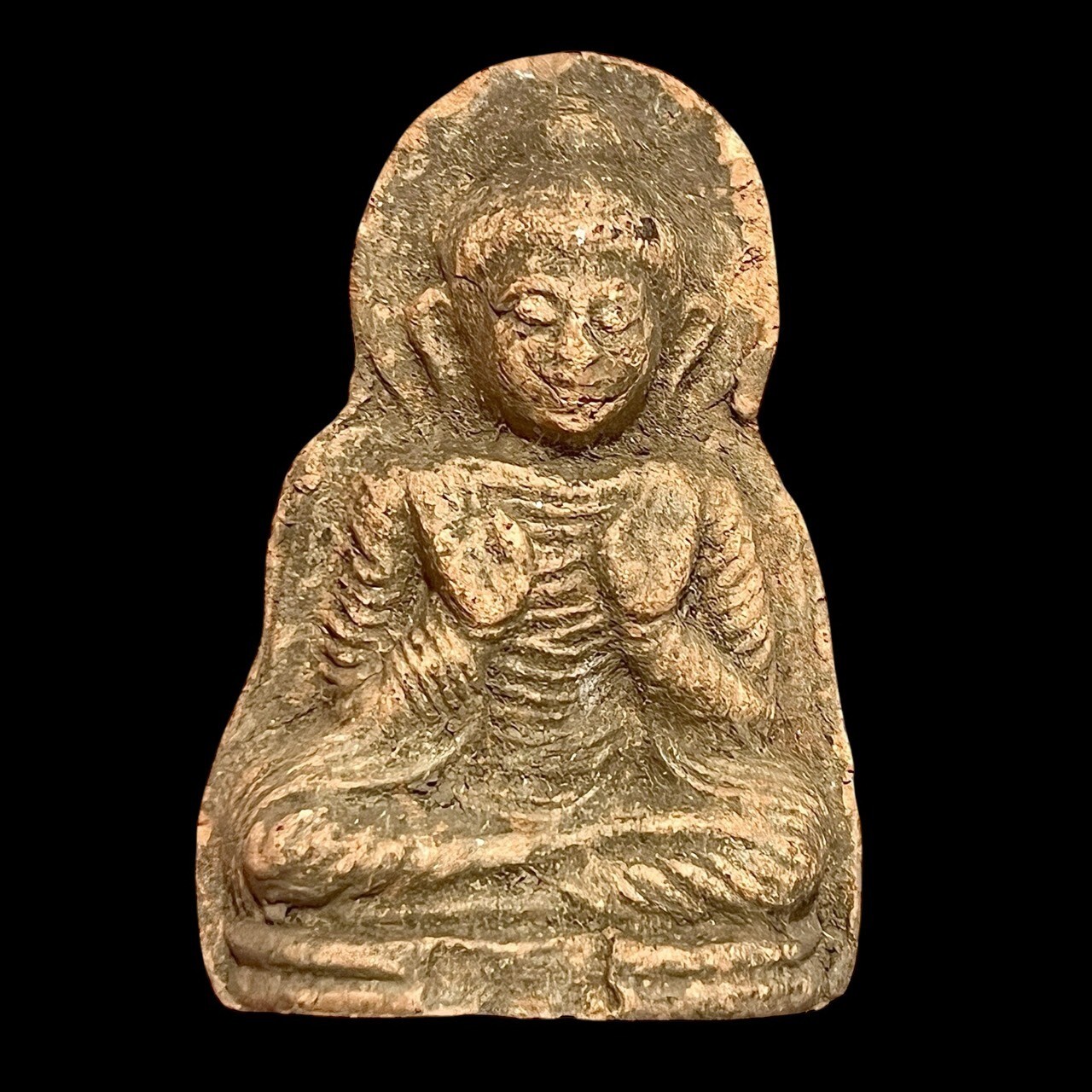 Thai Buddha Amulet Phra Khantharat Talisman Pendant Lucky Charm Wealthy Fortune