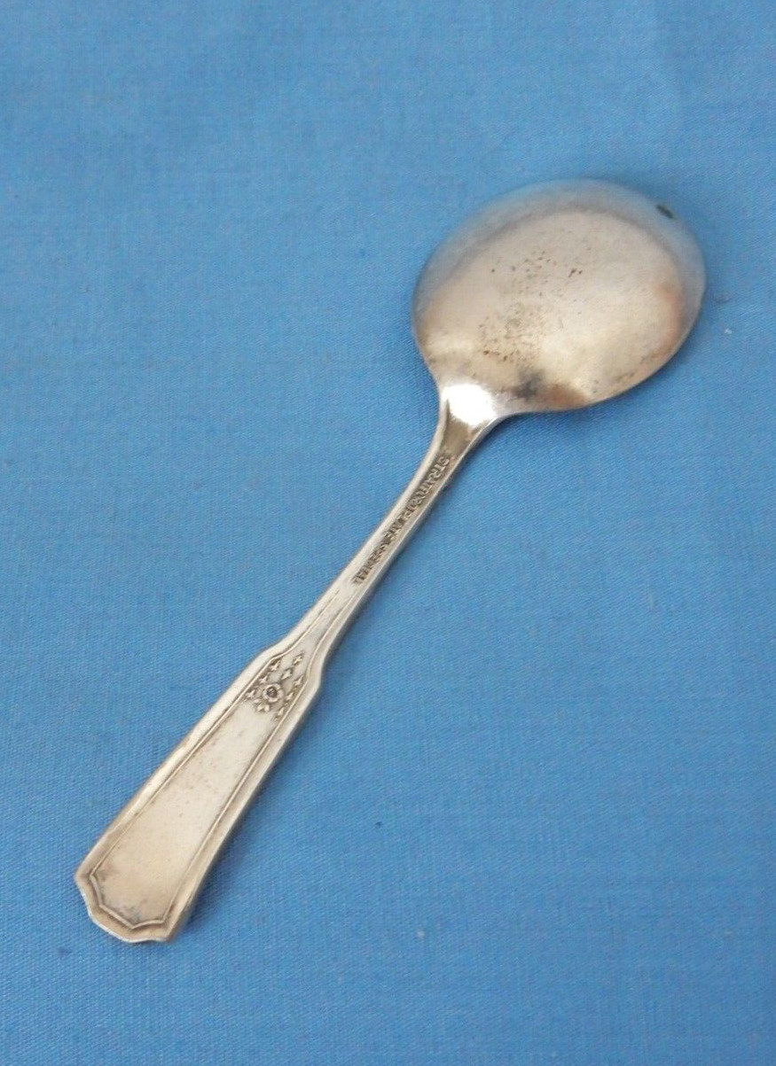 Stratford International Silver Silverplate Shakespear 1924 Baby Spoon