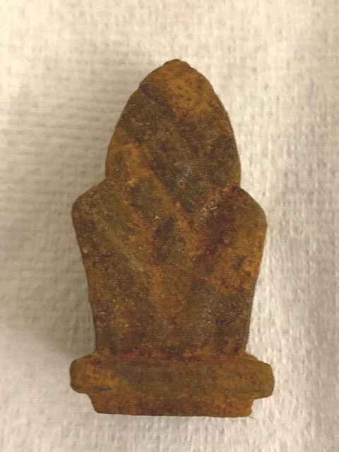 Vintage Cast Iron Pine Cone Fence Post Topper Finial 2″ FREE SHIP