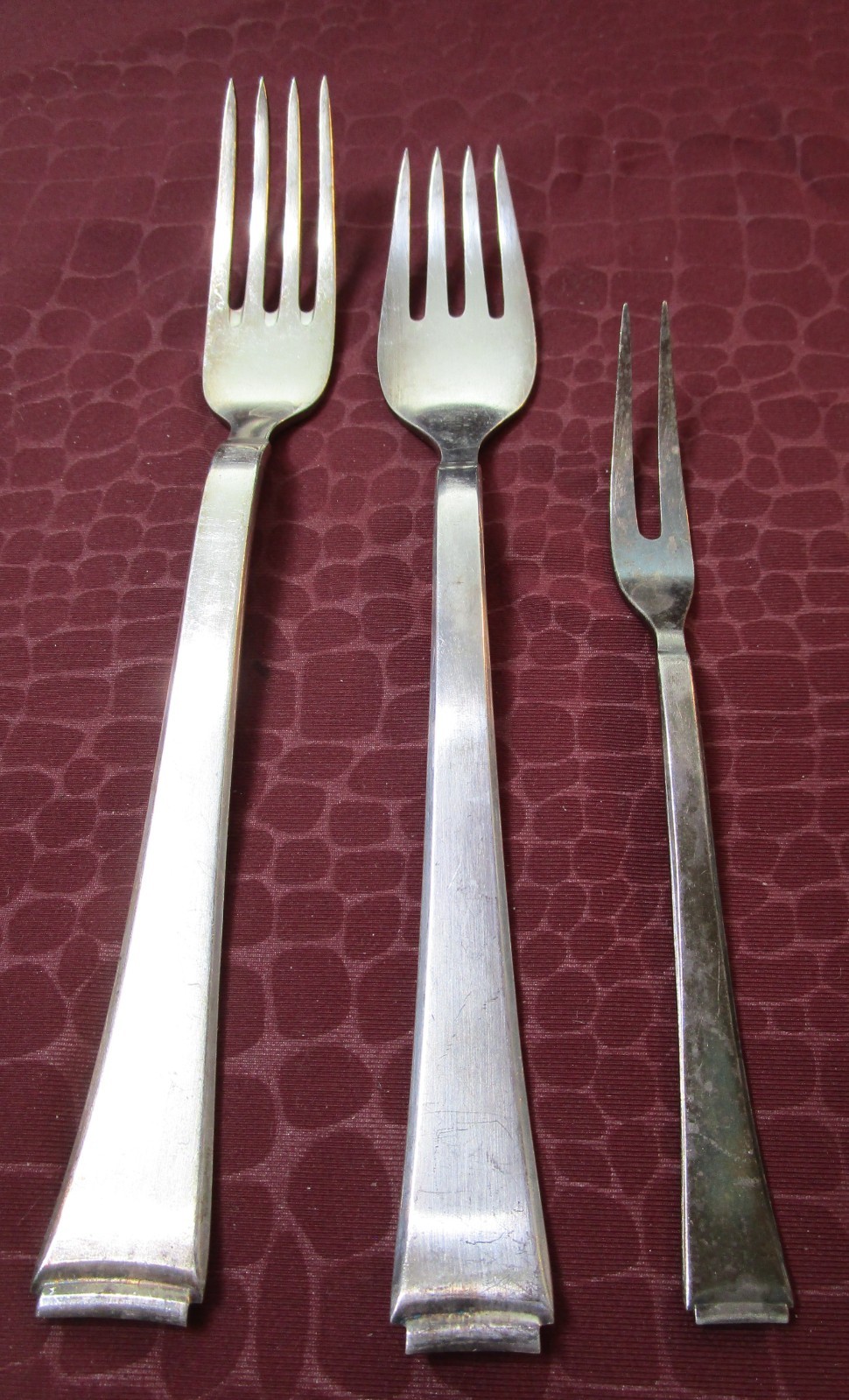 FACEON German Silverplate 64 Pc Flatware Mid Century Modern No Monograms lot