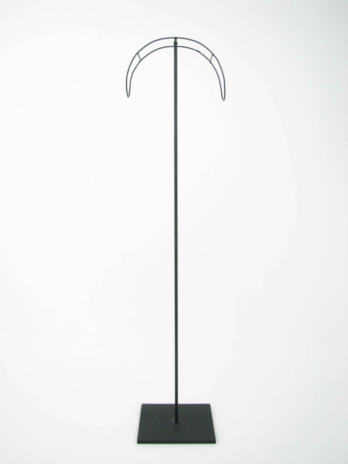 GothamGallery African Tribal Art – Metal Helmet Mask Stand Base Adjustable 30″