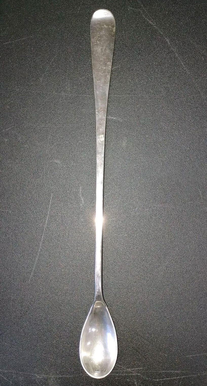 Arts & Crafts Sterling Silver Handwrought Old Newbury Crafters ONC Ice Tea Spoon