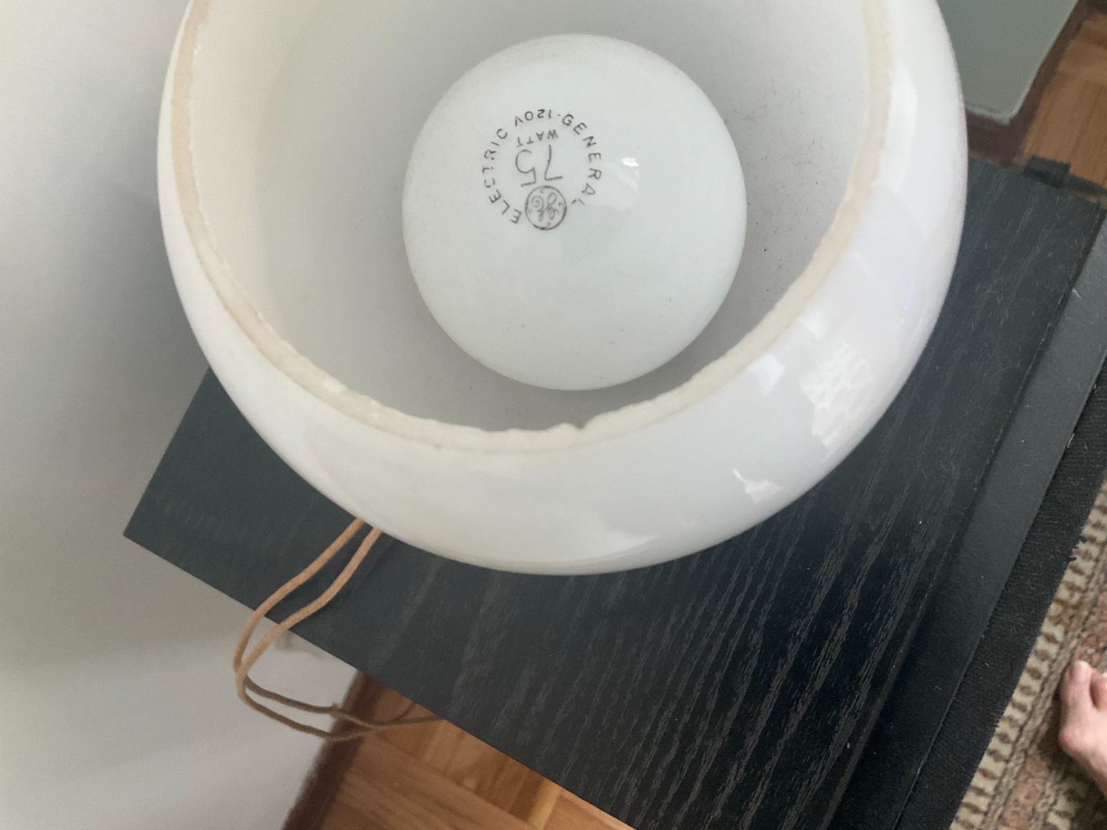 Chase Walter Von Nessen Constellation Saturn Lamp Issues Missing Finial Rare