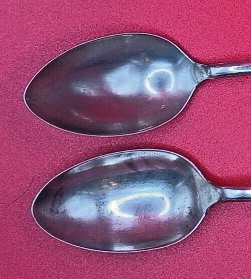 (4) Antique Wendell Sterling Silver Spoons all engraved “Marie” and “1890-93” ++