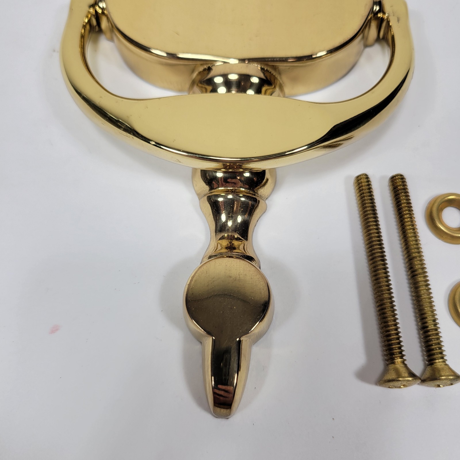 VTG Brass American Eagle Door Knocker 8” MCM Bicentennial Patriotic Regency