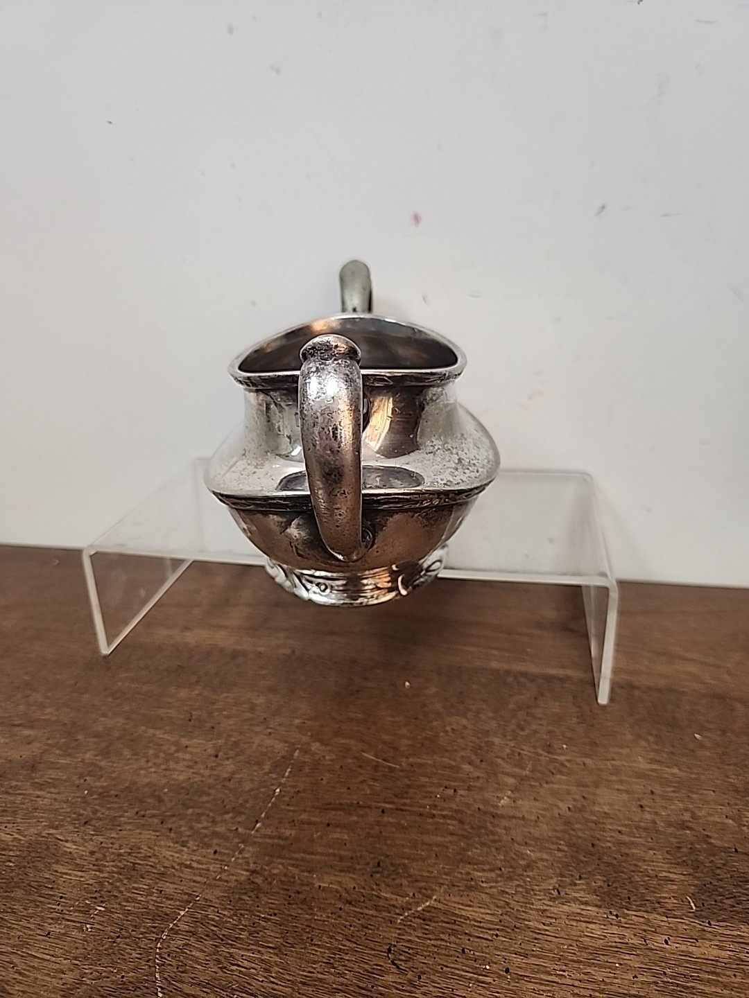 REED & BARTON SILVER SOLDERED #406 OPEN 12oz SUGAR BOWL