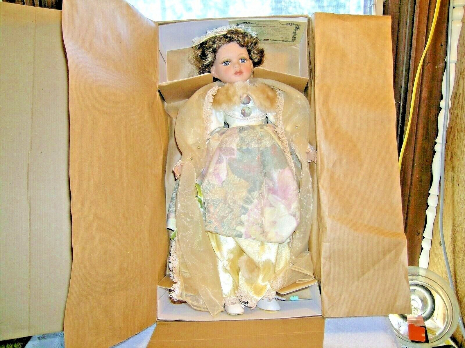 Doll by Russ, Barrie & Co NIB Fine Bisque Porcelain Victorian ” Grace “