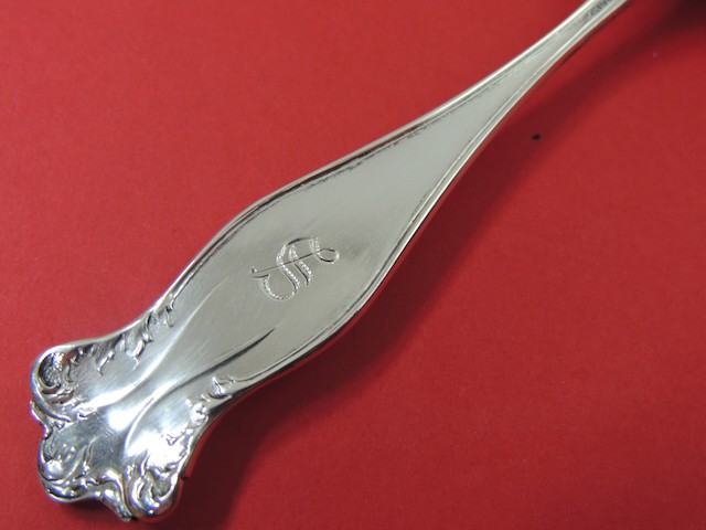 Vintage SOLID Sterling Silver Watson “Goddess w/ Flowers” Spoon 37 grams
