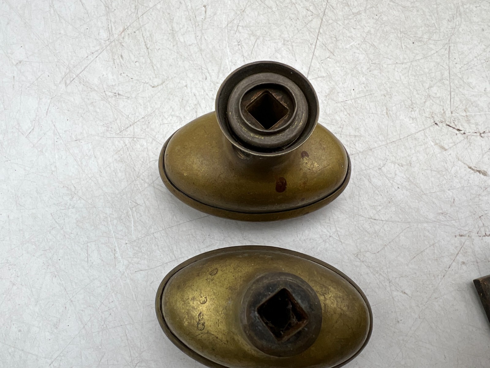 Vintage / Antique Brass Pull Knobs + Other Misc Hardware