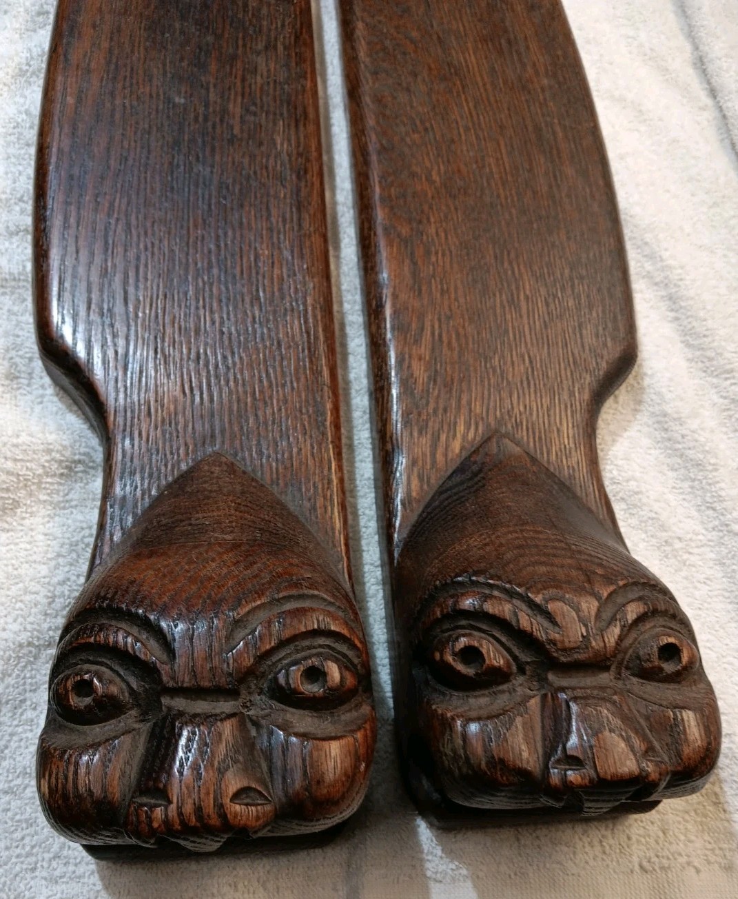 Antique Carved Lions Head Chair Arms Oak Morris Chair Furniture Restoration