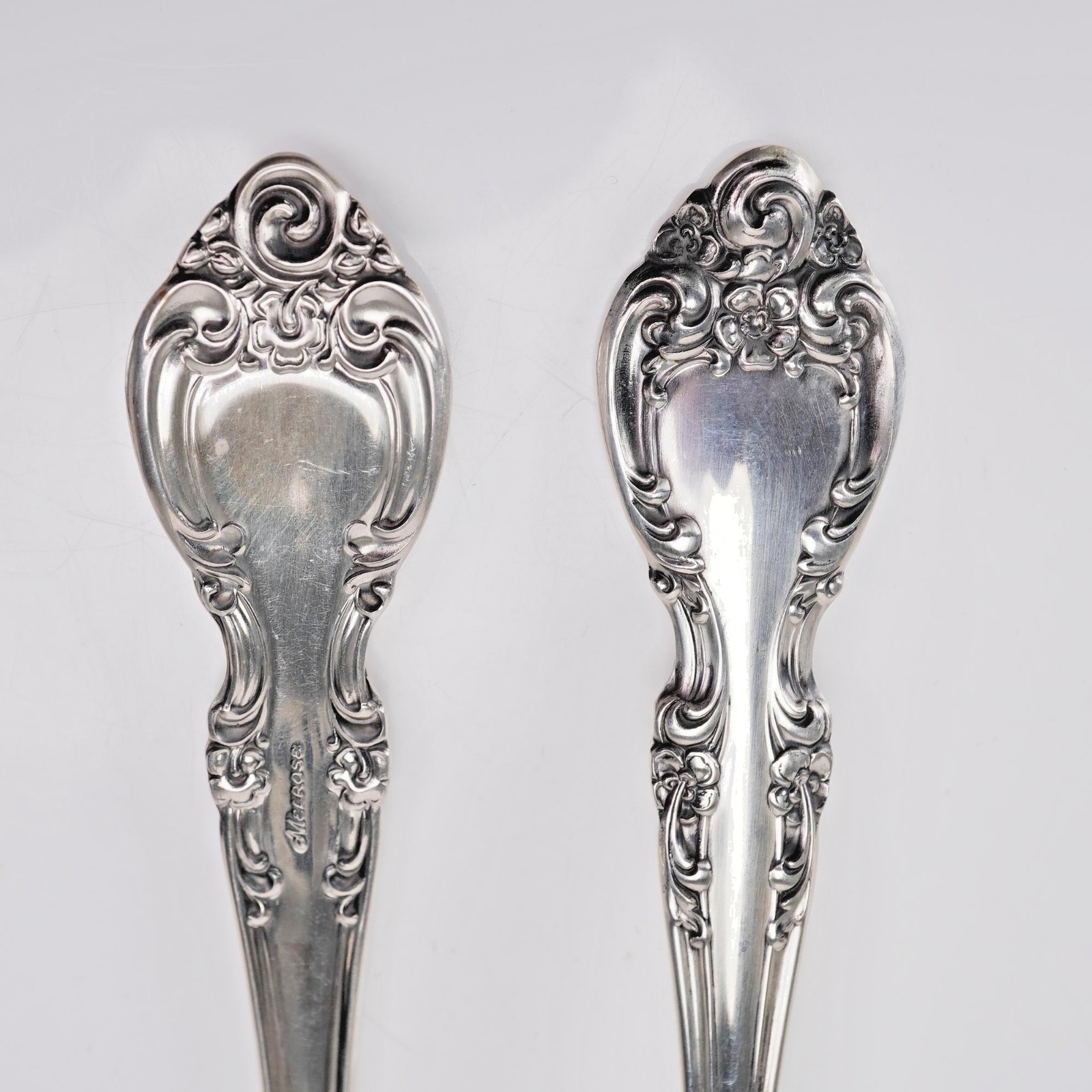 One Gorham Sterling Melrose, Dinner Fork, 7 1/4″ 2 1/2″ Tines – NO MONO