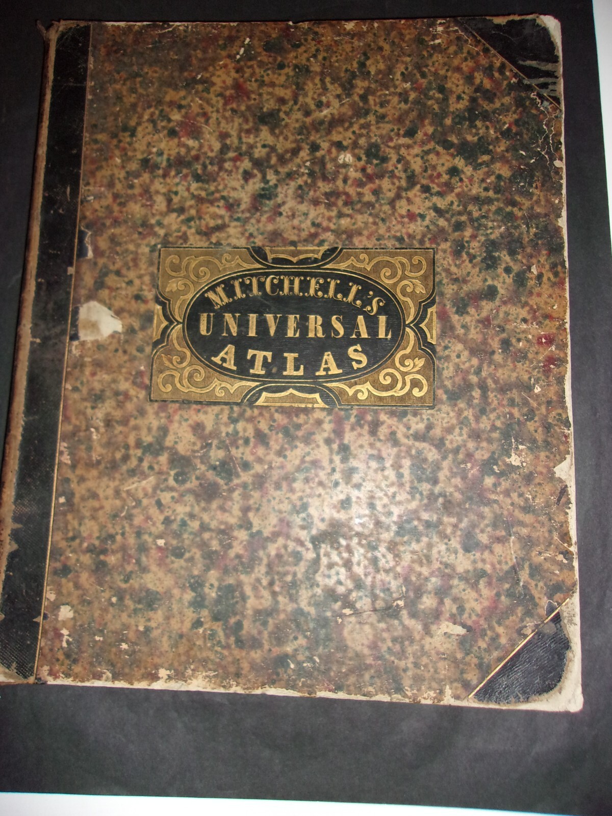Rare Complete 1854 Cowperthwait’s New Universal Atlas Of The World: Super clean
