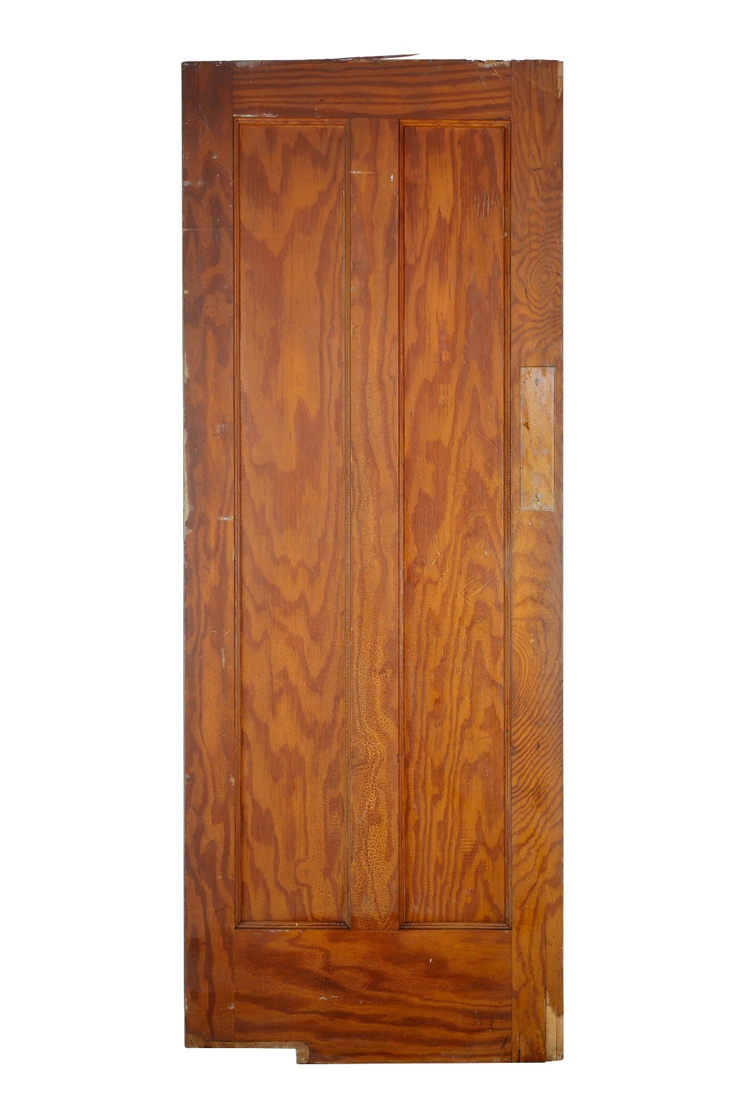 Vintage 2 Panel Pine Swing Commercial Door 83.875 x 31.75