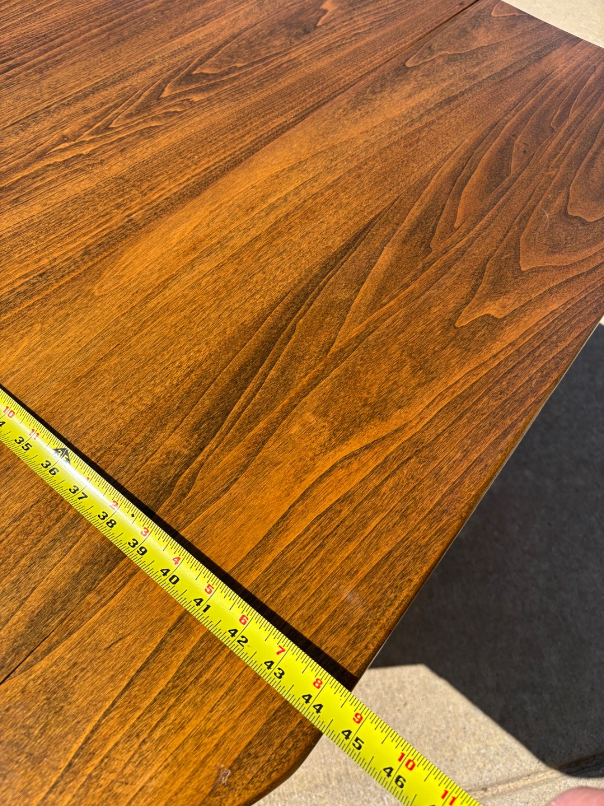 Antique Drop Leaf Table 36”x20” Closed, 36”x44” Open, 29” Tall