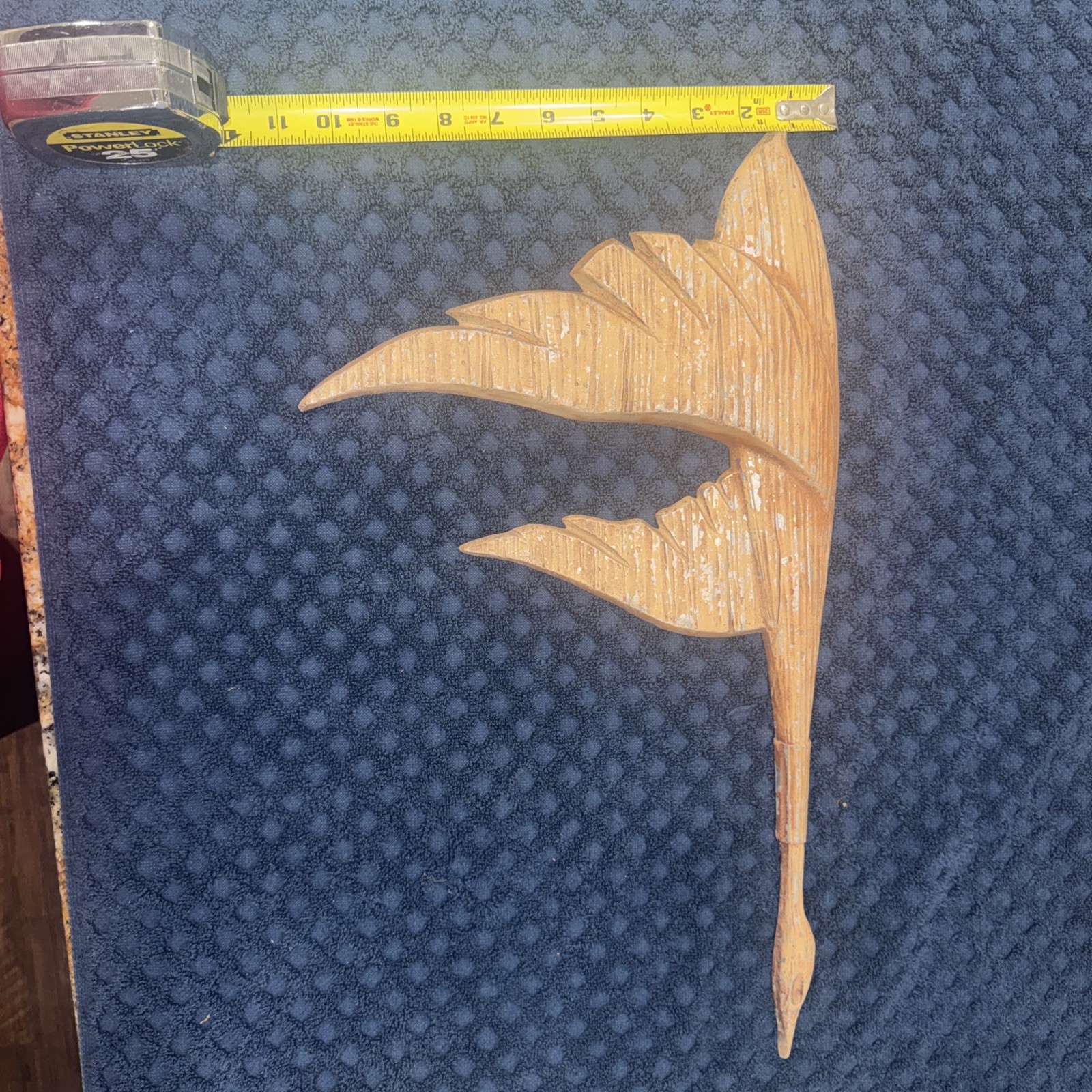 Vintage Sexton metal USA Mid century Goose / Canadian Geese MCM Aluminum hanging