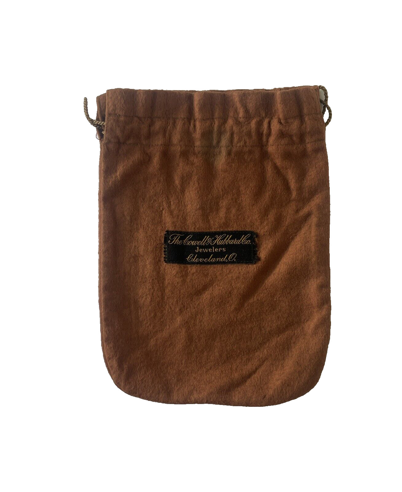Brown Anti-Tarnish Bag 7×7″ for Silver Bowl, Flask, Mint Julep Cup, Sugar Bowl