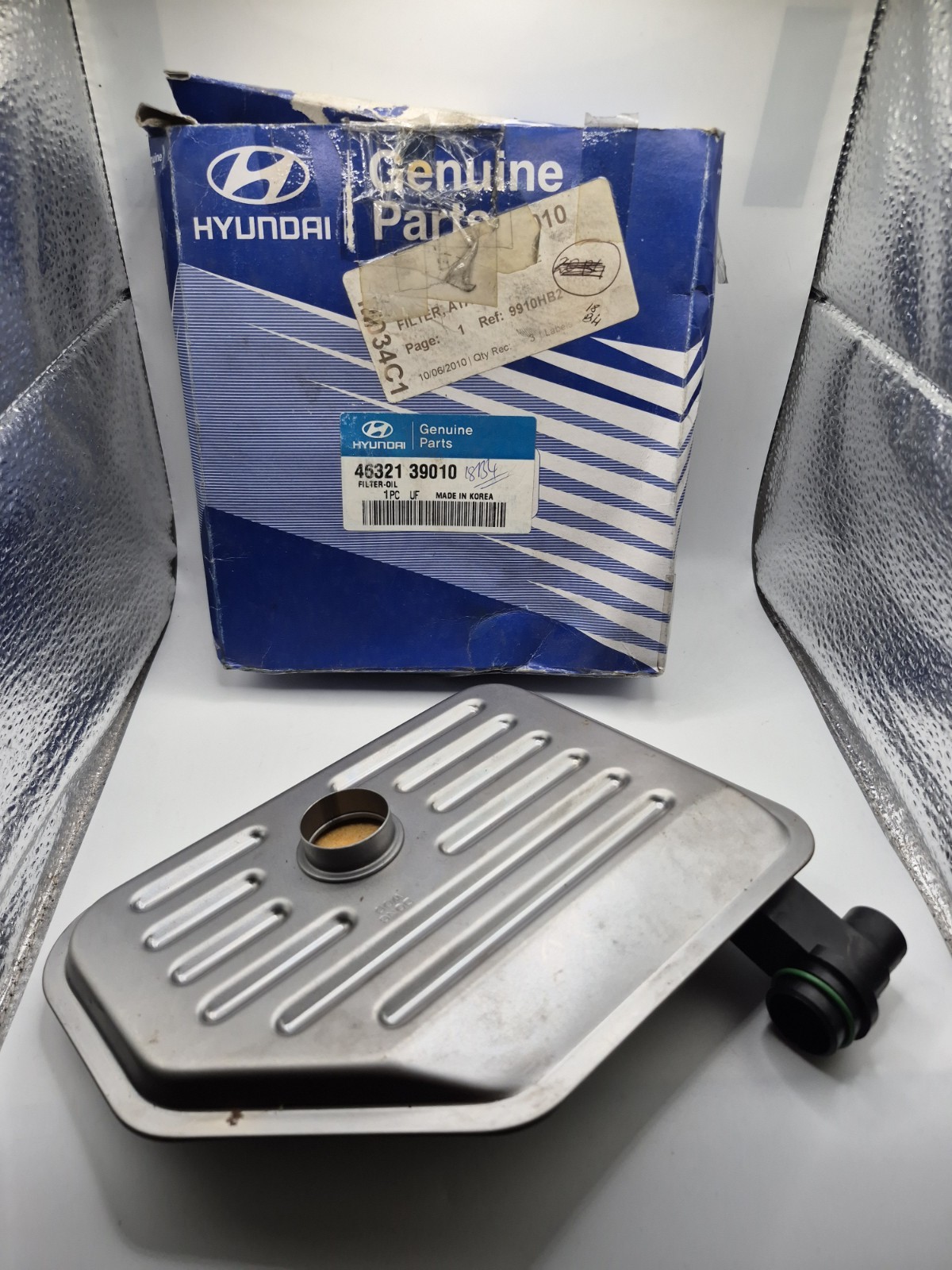 Hyundai Santa Fe Mk2 2005- Genuine Transmission Oil Filter 4632139010 New OEM