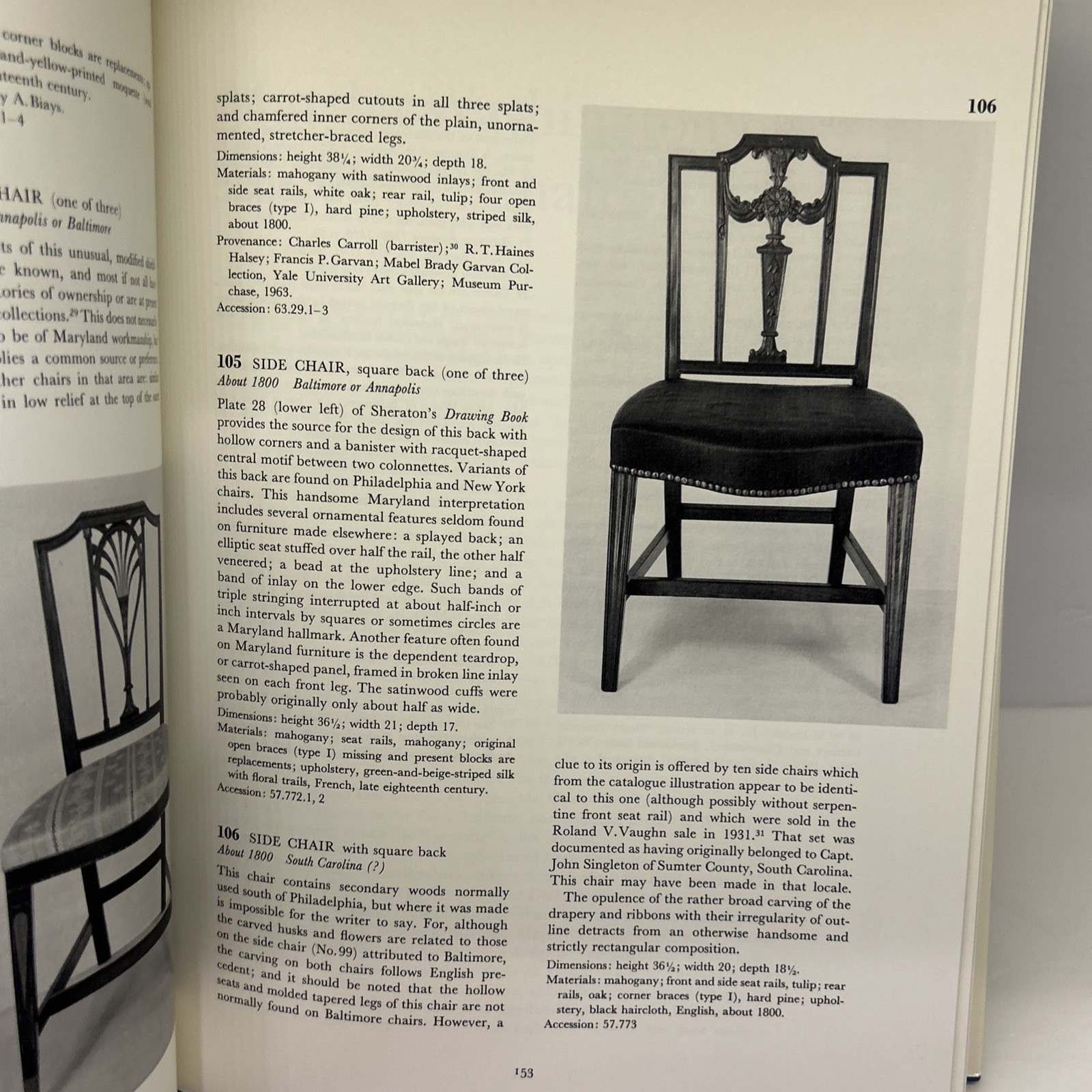 Antique American Federal Furniture Types Makers Marks Scarce Informational Book