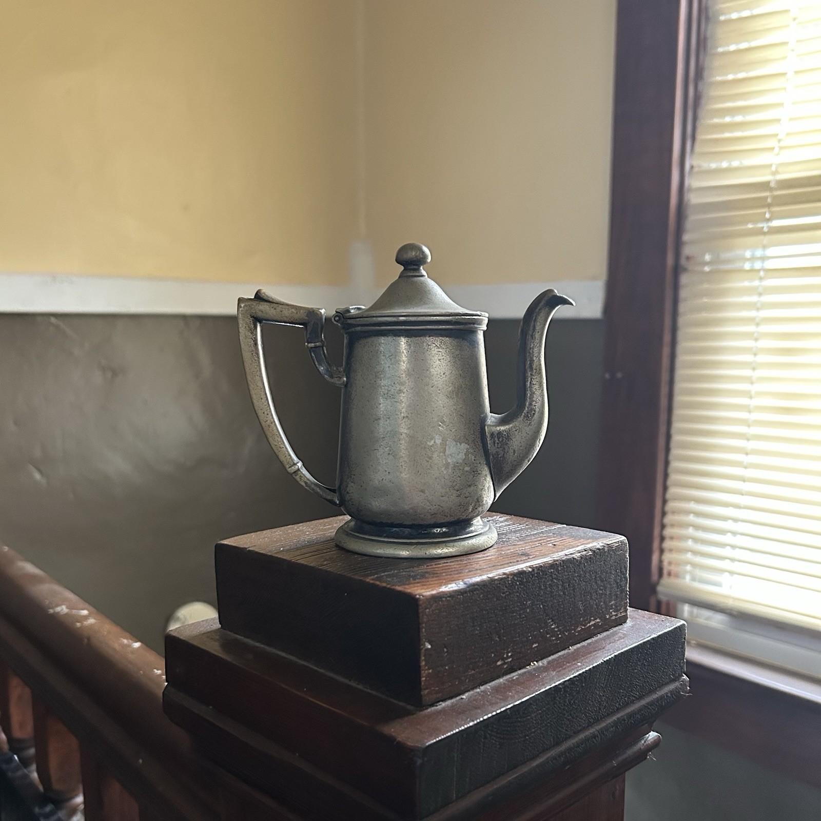 1933 Vintage Ambassador Hotel Silver Tea Pot