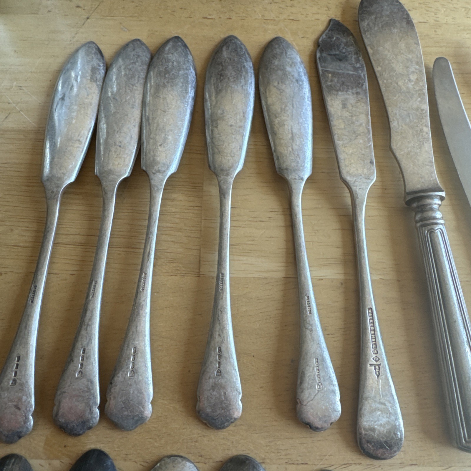 Vintage Silver Plated Silverware Mixed Lot 36 Total