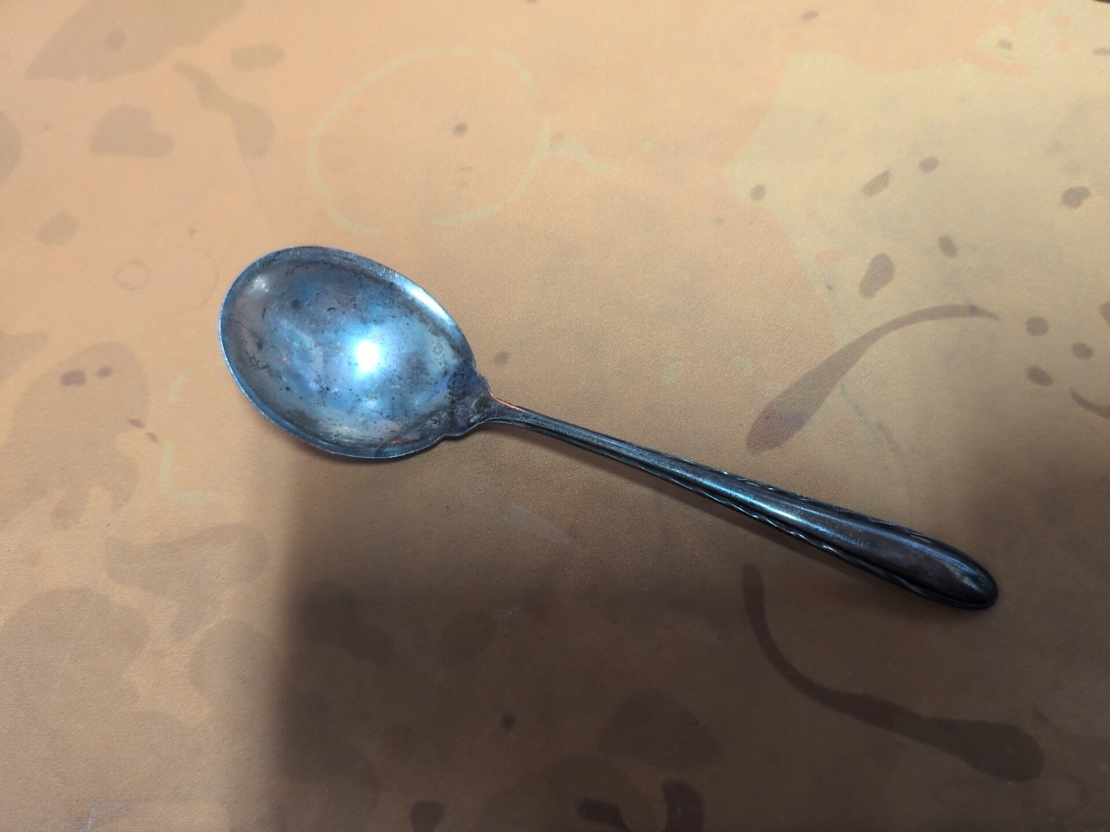 Silver Flutes by Towle Sterling Silver Cream Soup Spoon 6 1/2″ Silverware