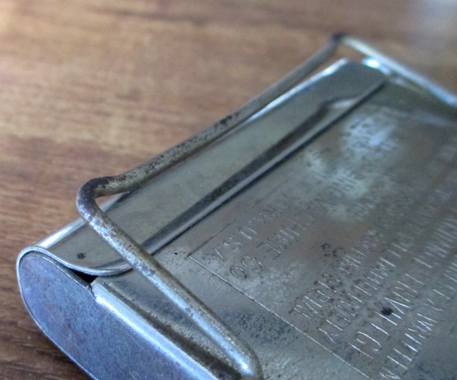 Antique Golden Gem Adding Machine US Pat 1907 New York Working Chains No 78268