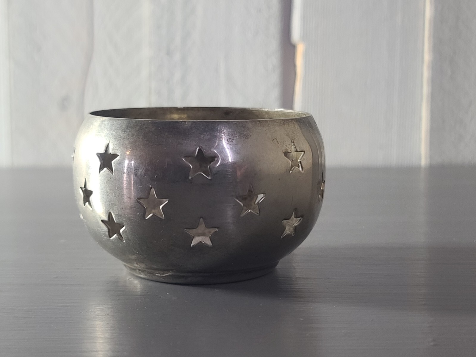 Beautiful Antique Godinger Silver Art Company Limited Star Tea Light