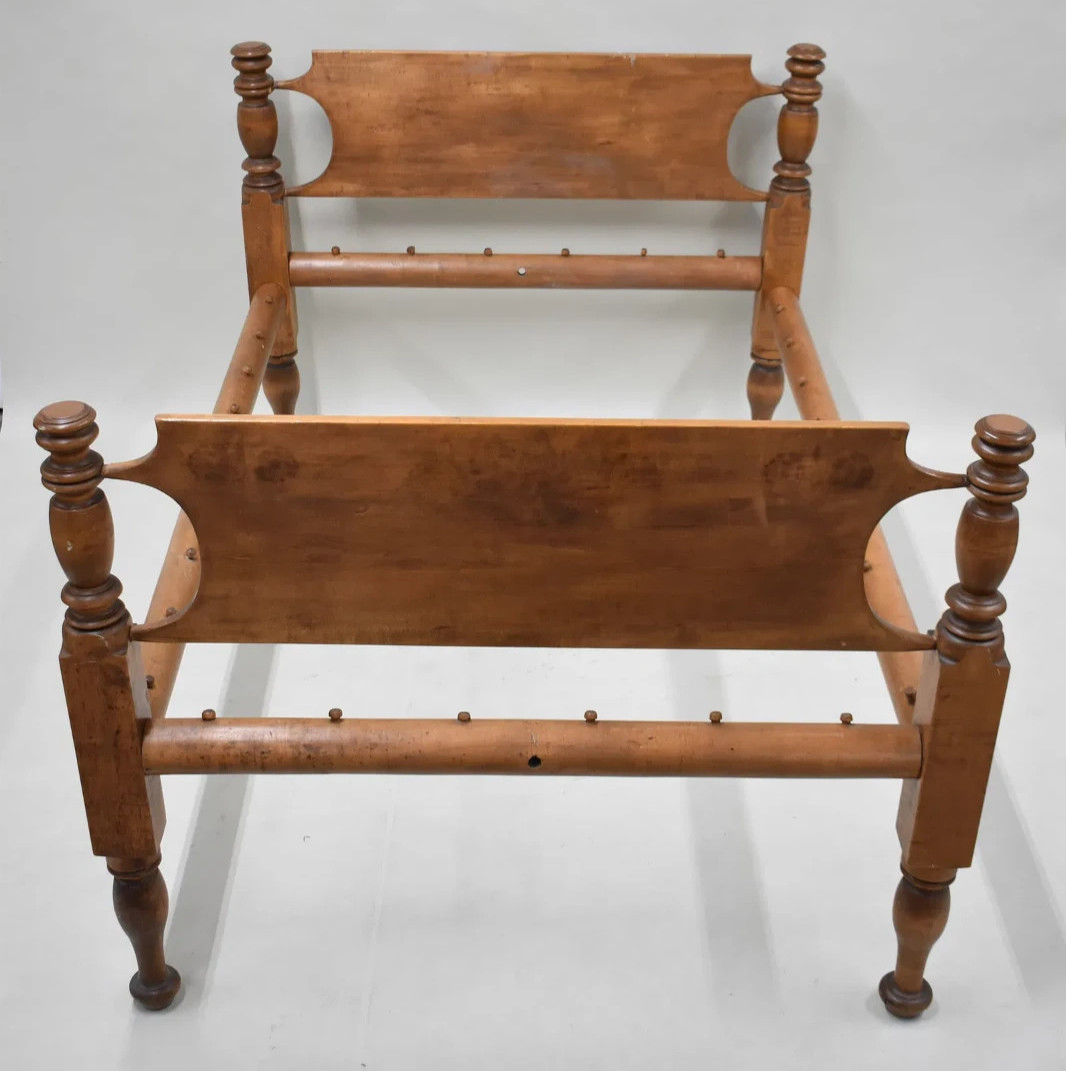 Antique Maple Rope Bed – Full Size 1800-1850