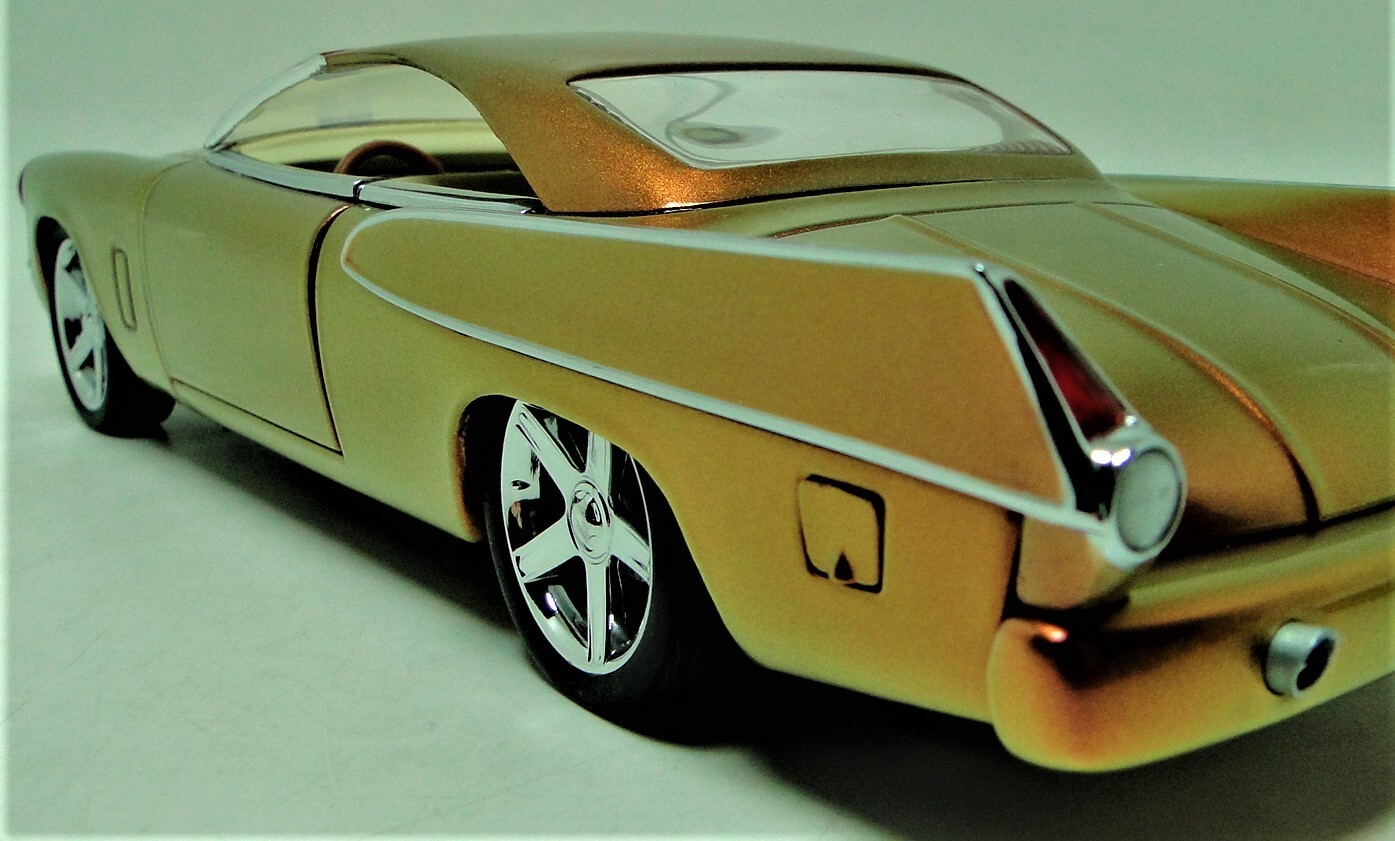 Vintage Mid Century Atomic Modern 1950 1960s Jet Space Age Concept Car Art Deco