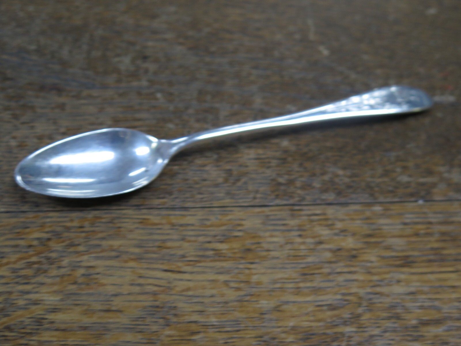 RW & S Sterling Antique Sterling Spoon W/ S ON HANDLE .925 STERLING 17.0G