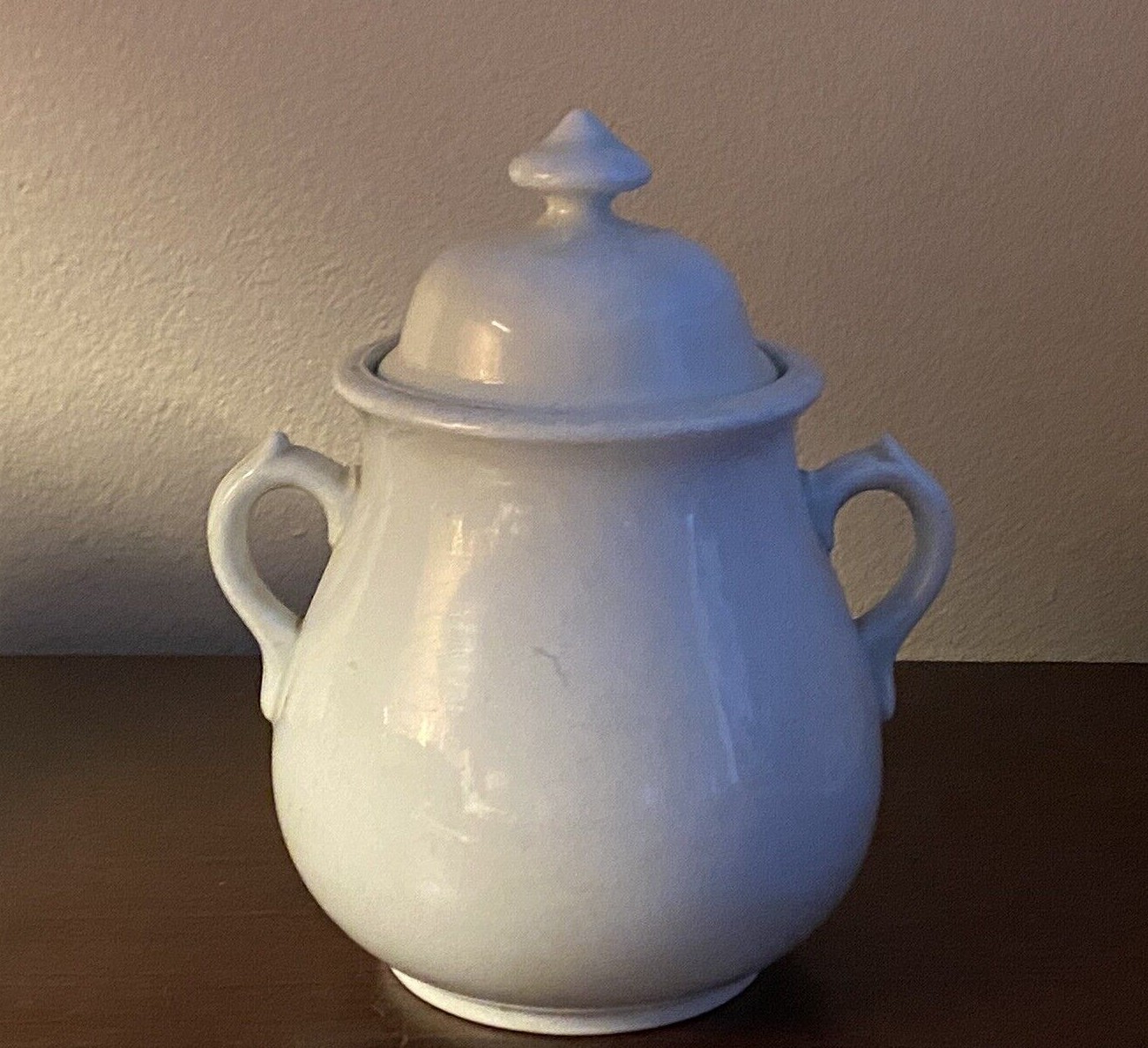Royal Patent Ironstone Richard Alcock Burslem, England with Sugar or Jar