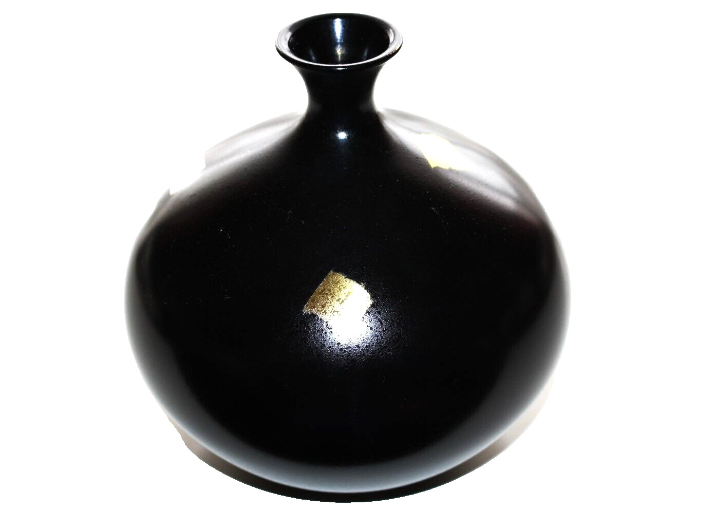 Japanese Bronze Casting Flower Vase signed by Takaoka copper ware artisan Houn