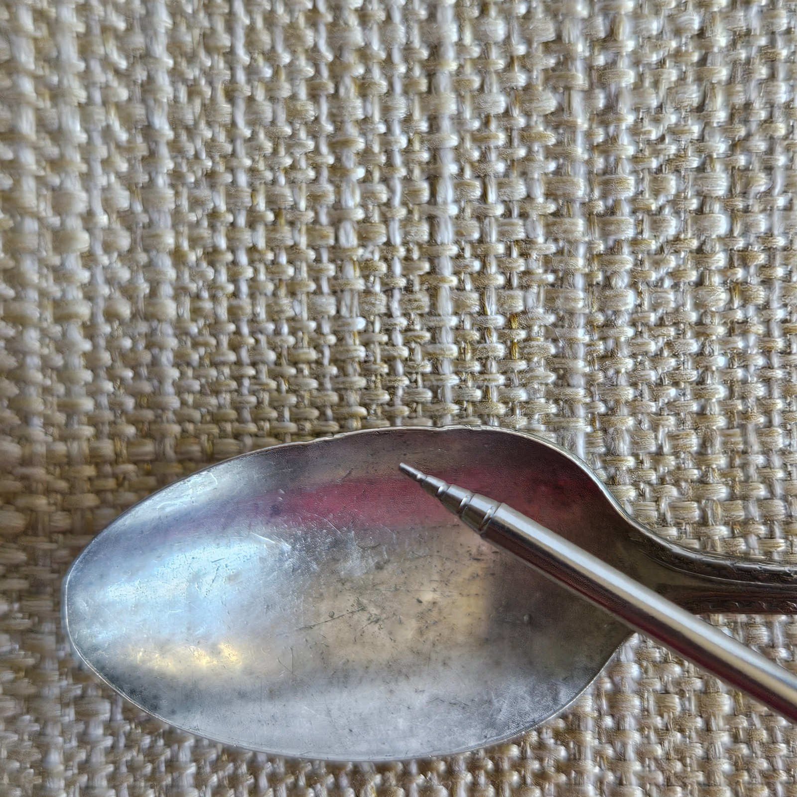 Wm A Rogers AA Berkeley Teaspoons Set 4 Oneida Silverplate Flatware 7.5 Vintage