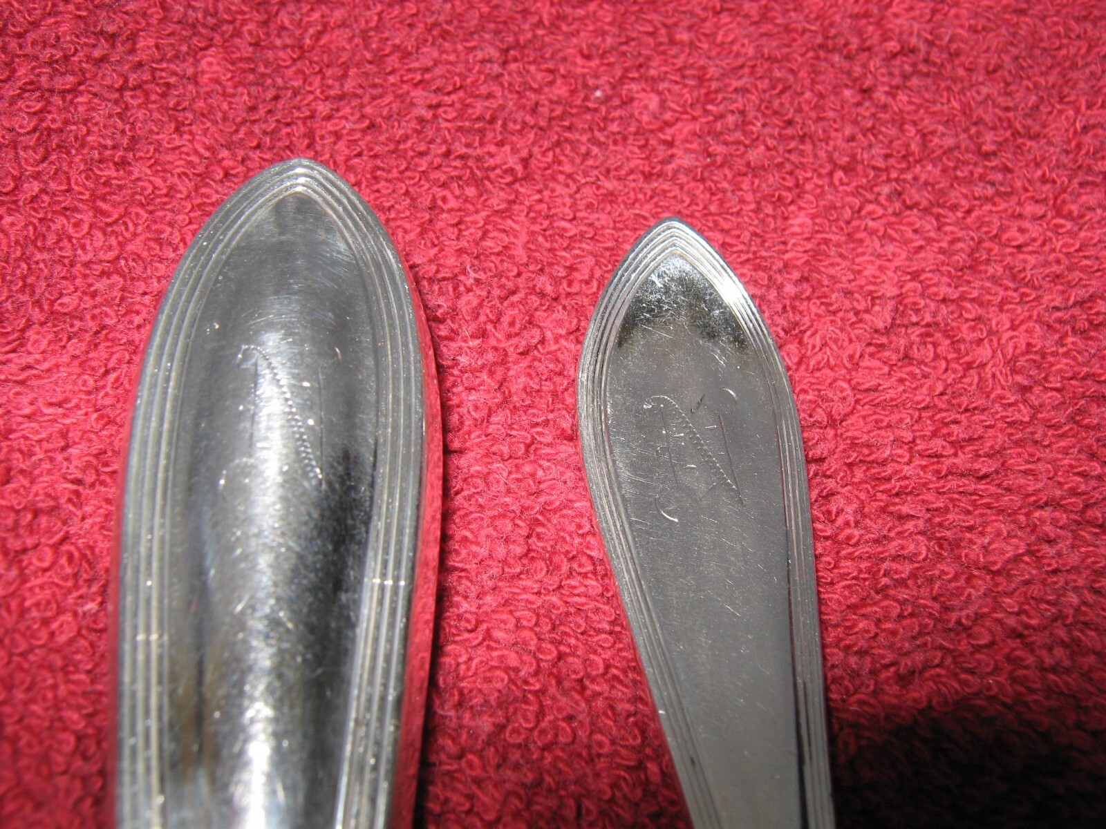 Antique Sterling Silver Service Flatware F. W. FW Frank W Smith Pilgrim 1900s