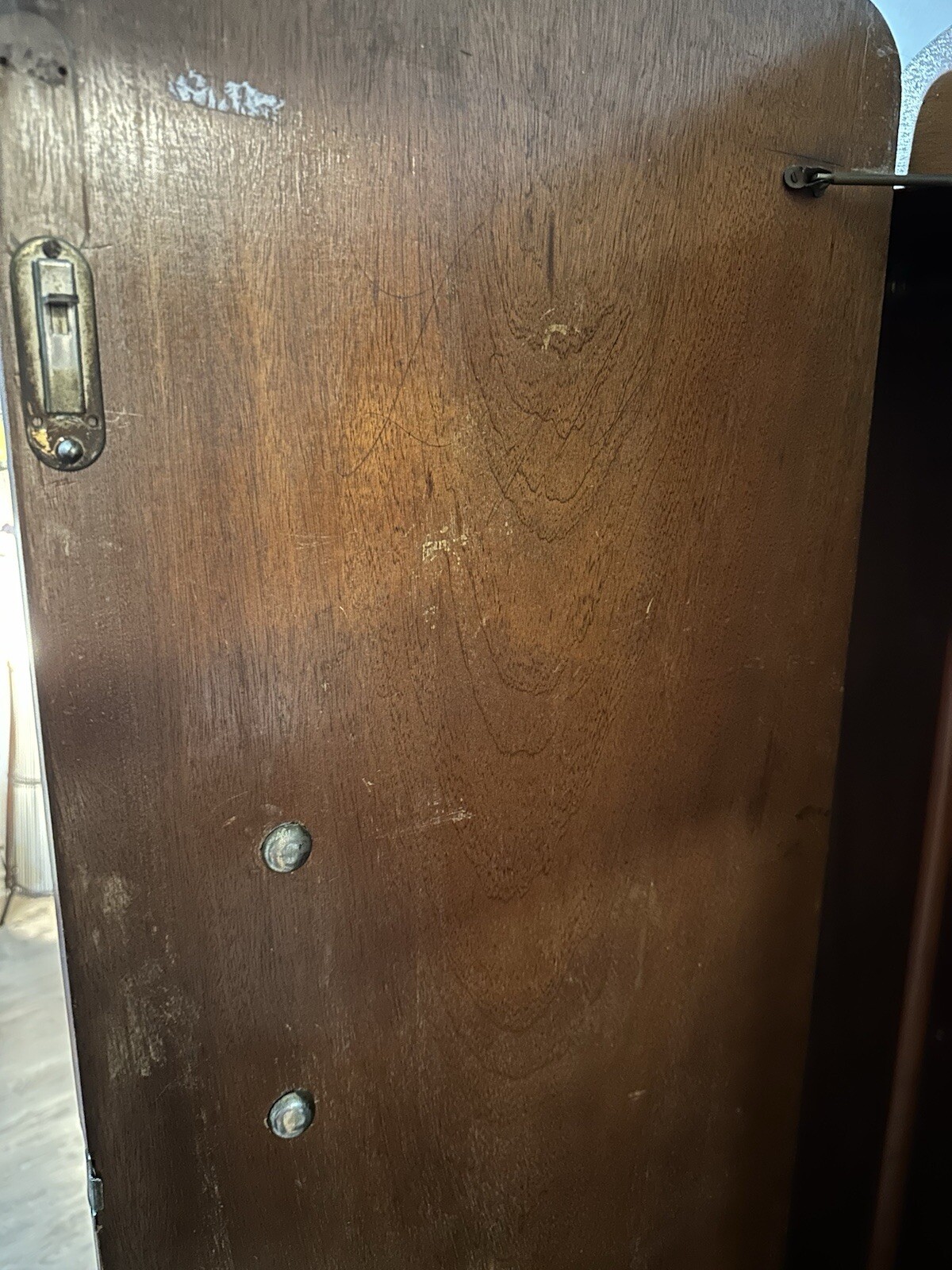 1930’s Burled Maple Armoire