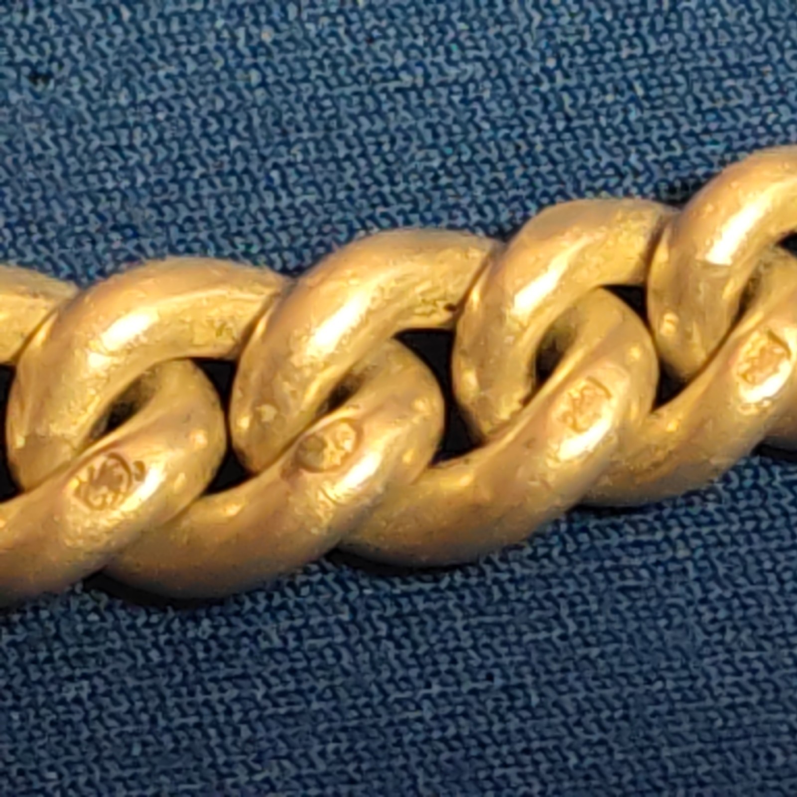 Victorian 925 Sterling Silver Albert Watch Chain 56.5g Birmingham 1900 WHH