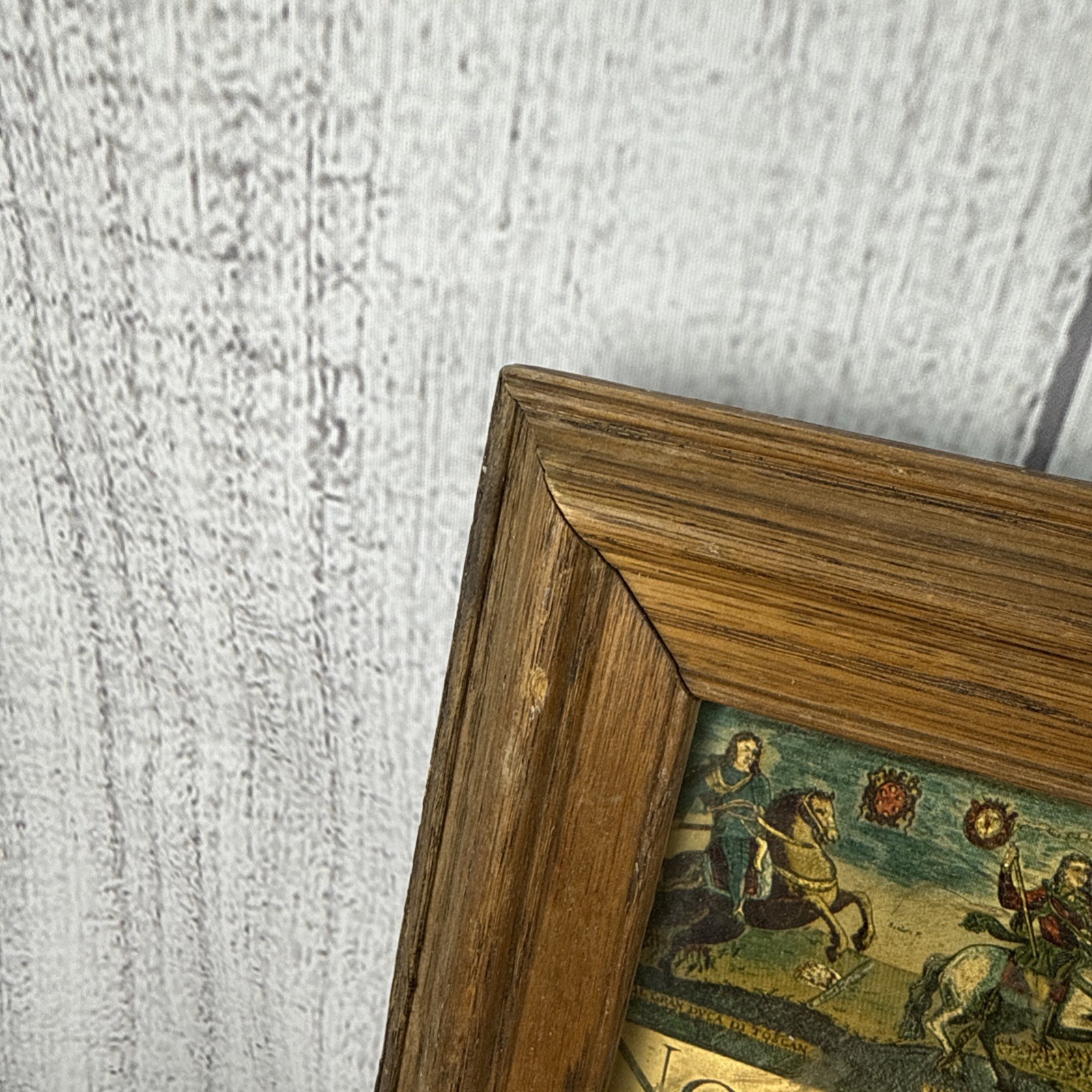 Gold Foiled World Blaeu Wall Map Nova Totivs Terrarvm Orbis – Original Frame