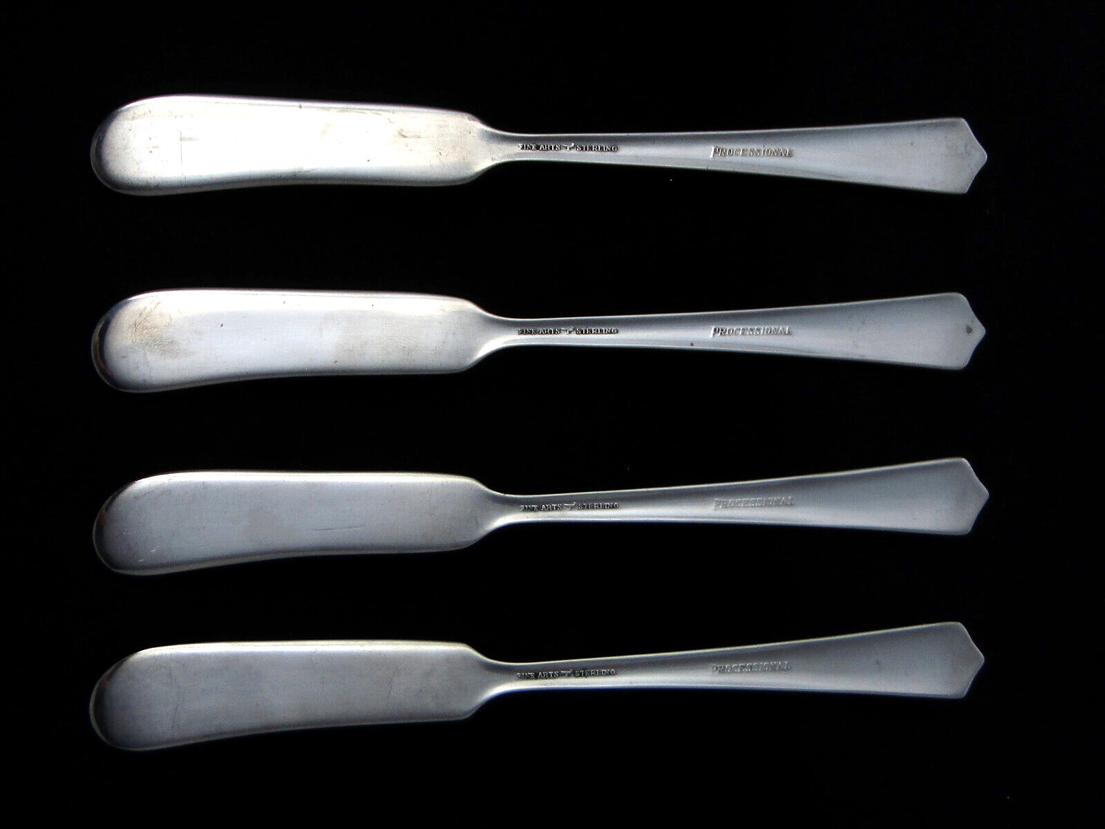 ❤️ FINE ARTS c. 1947 PROCESSIONAL STERLING FLATWARE SET 27pC
