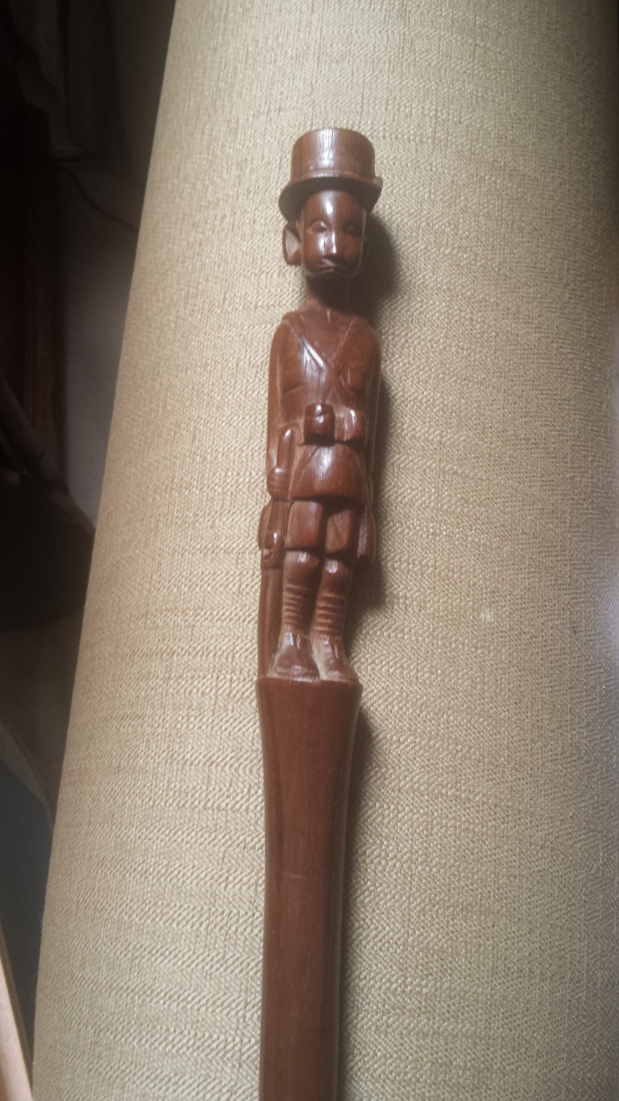 Nice antique colon cane, tribal, african