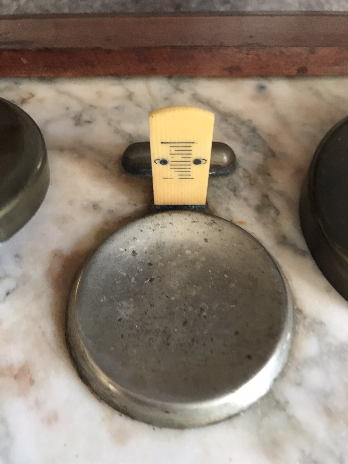 Antique Scale Henry Troemner Apothacary Serial No W2 Type 17 Marble Top 1oz Cap