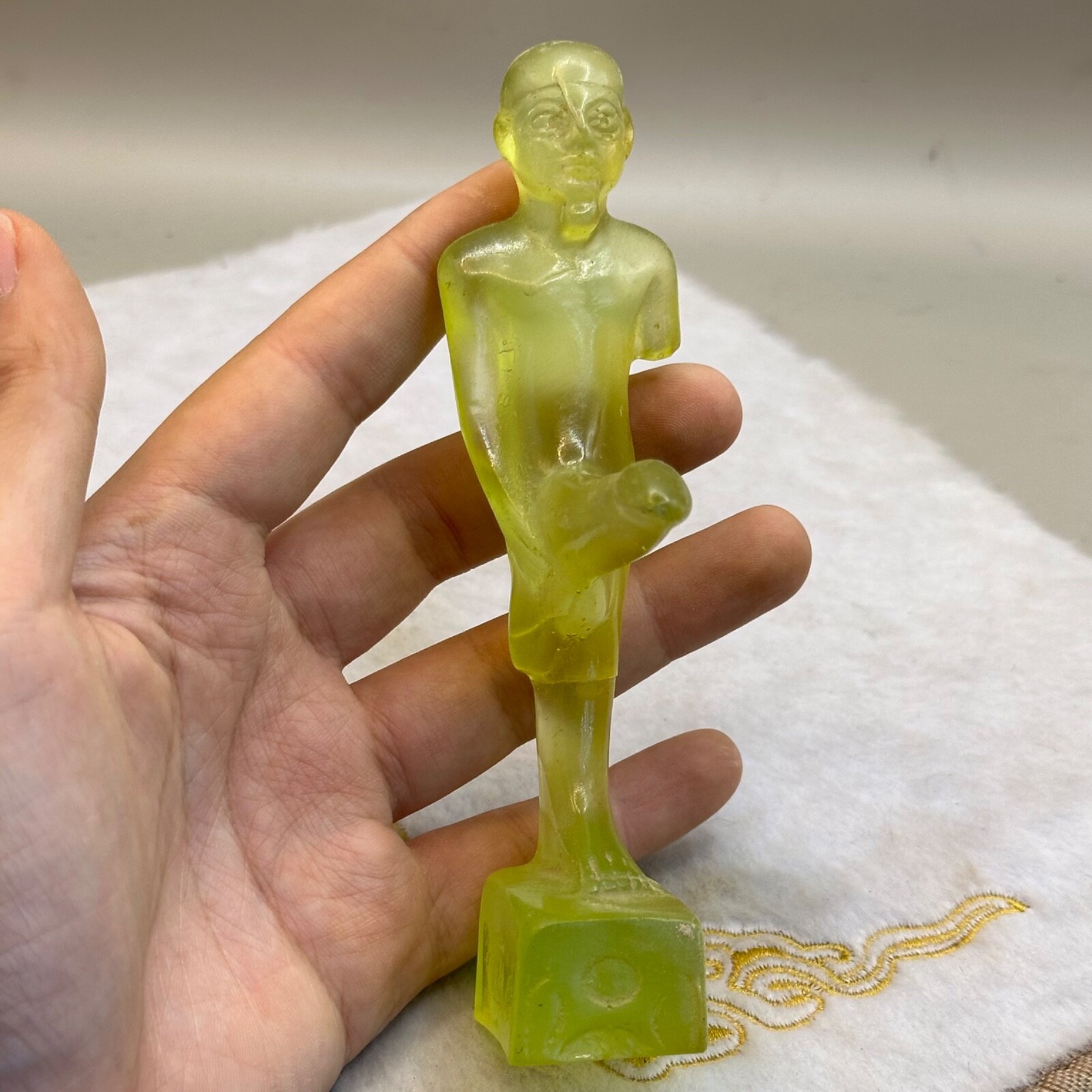 Very Old Ancient Near Eastern Amber Er0tic Figure
