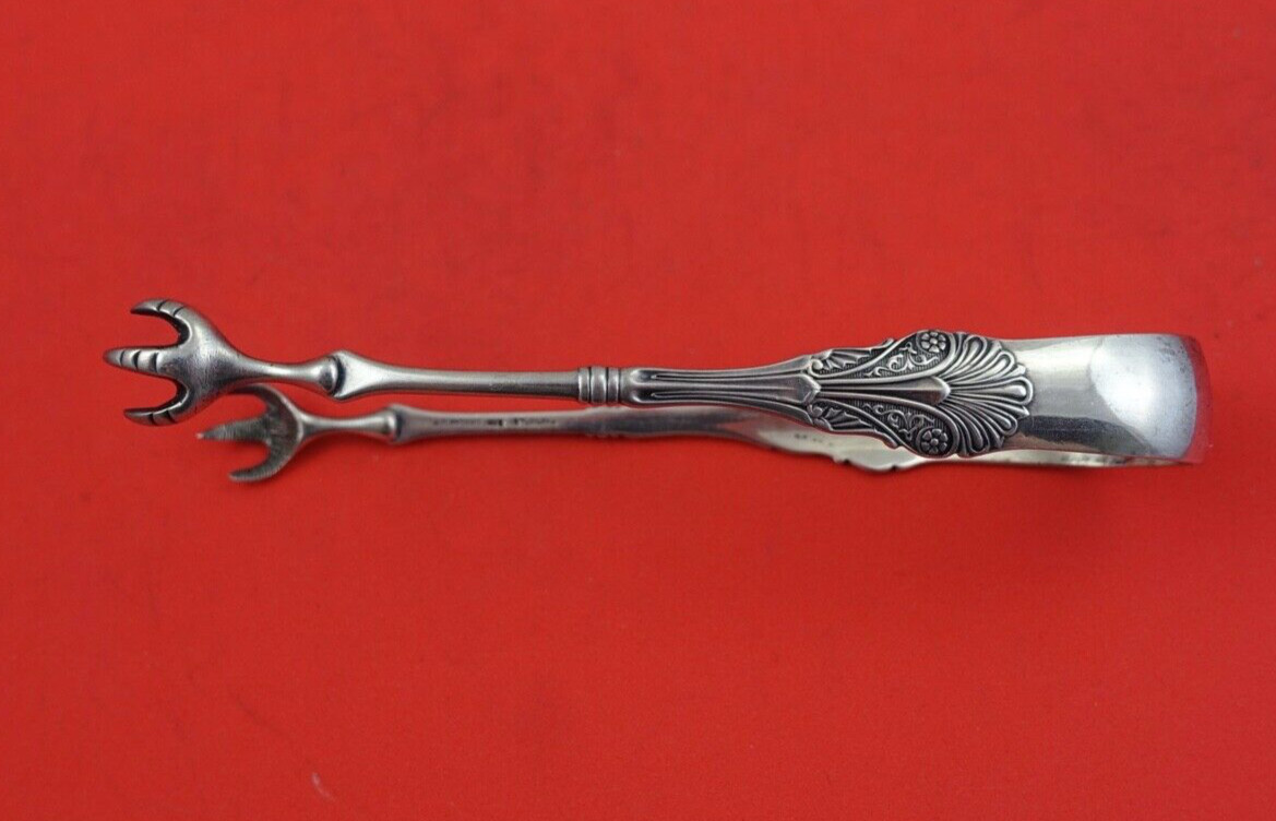 Corinthian by John Polhamus / Shiebler Sterling Silver Ice Tong 5 1/2″