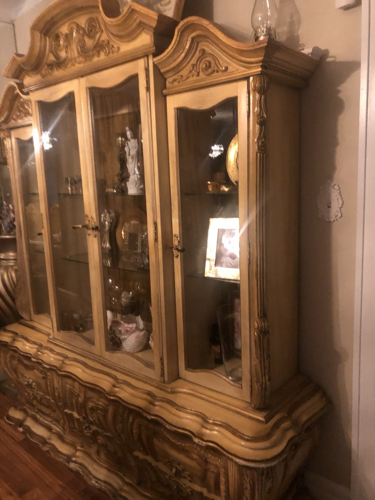 Mid Century Modern China Cabinet by Broyhill Brasilia Collection MCM
