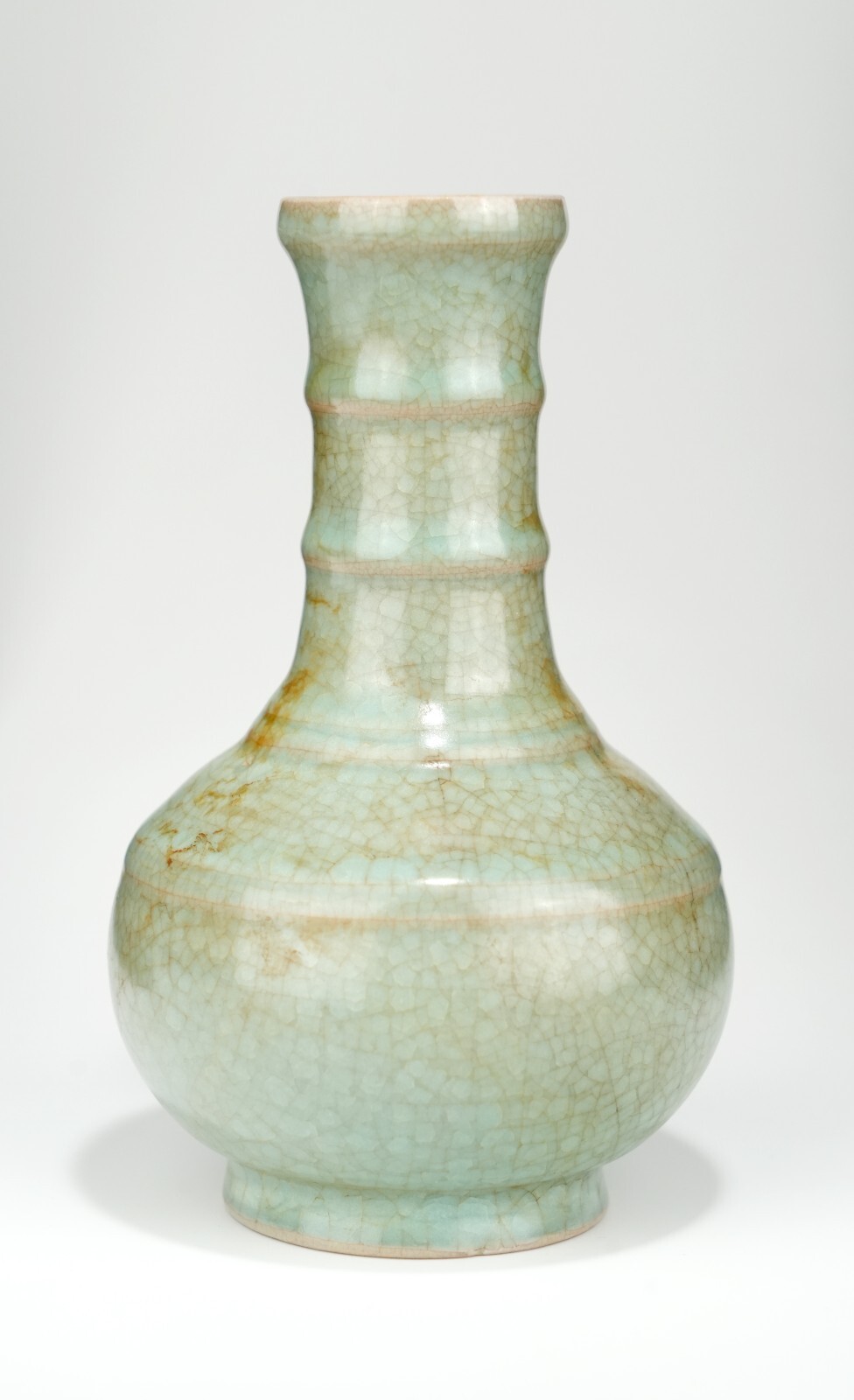 Rare Chinese Porcelain Ru kiln glaze Vase 960-1279 Song dynasty
