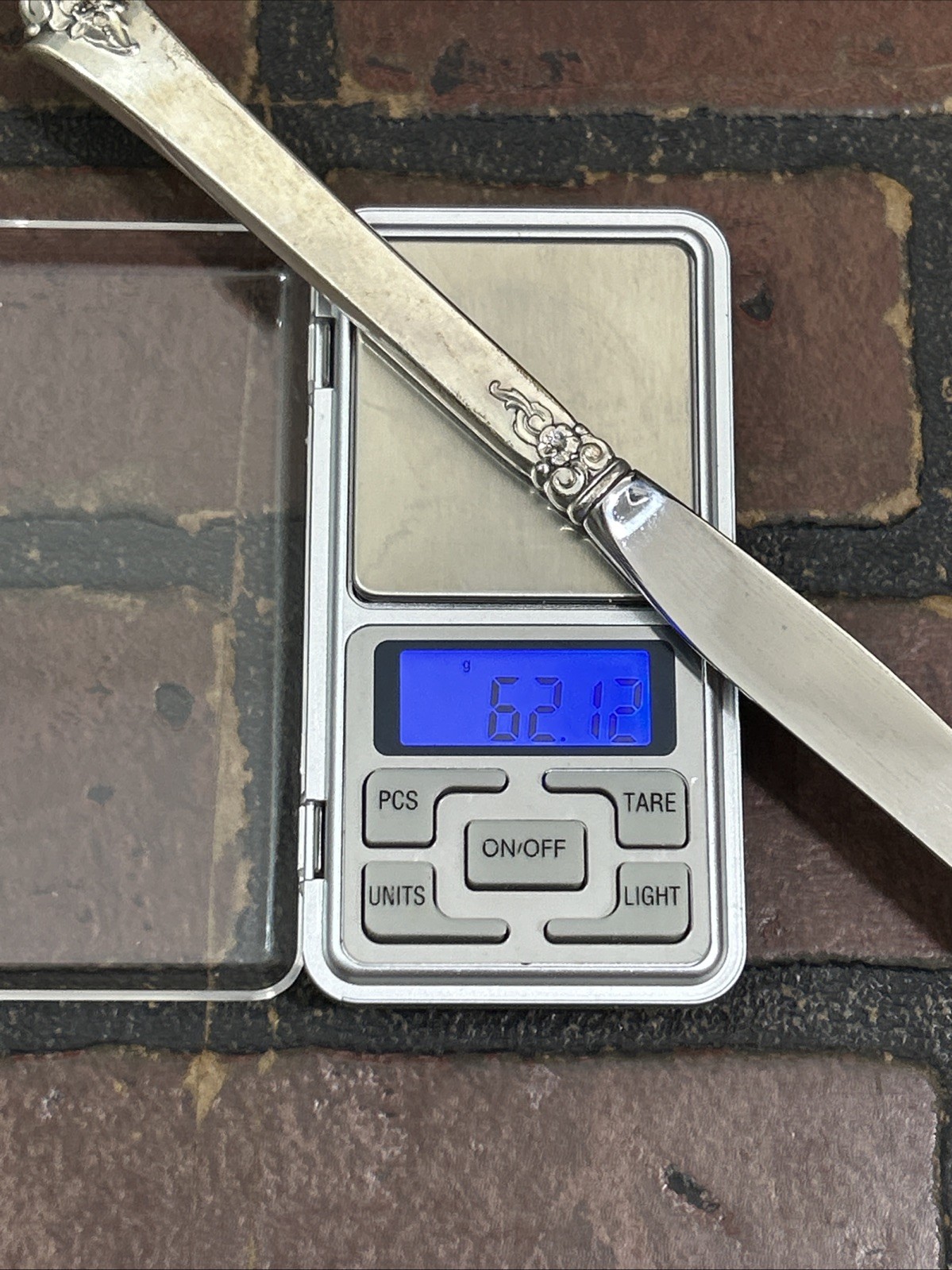Sterling Silver Flatware – Royal Crest Castle Rose Grille Knife