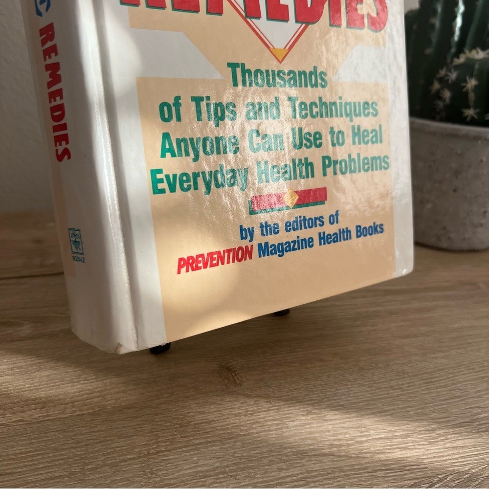 Vintage 1990 The Doctors Book of Home Remedies Hardcover by Prevention