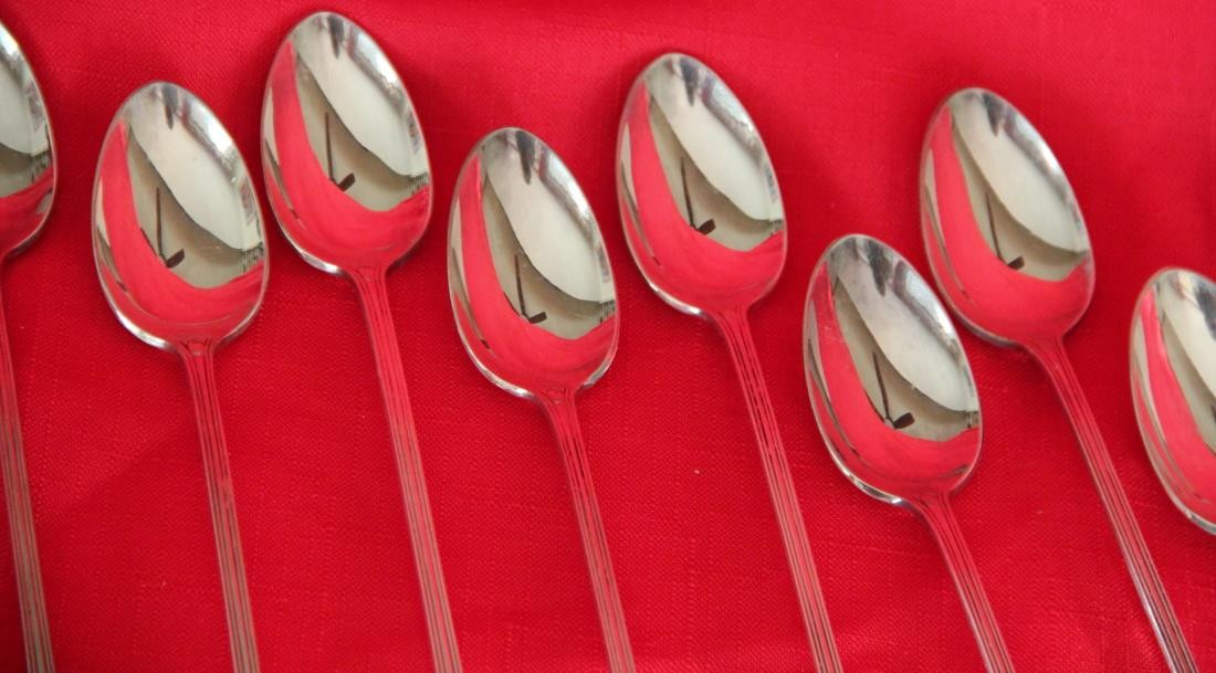 12 International Silver Wm. Rogers – Sovereign Iced Tea Spoons 1939 Silverplate